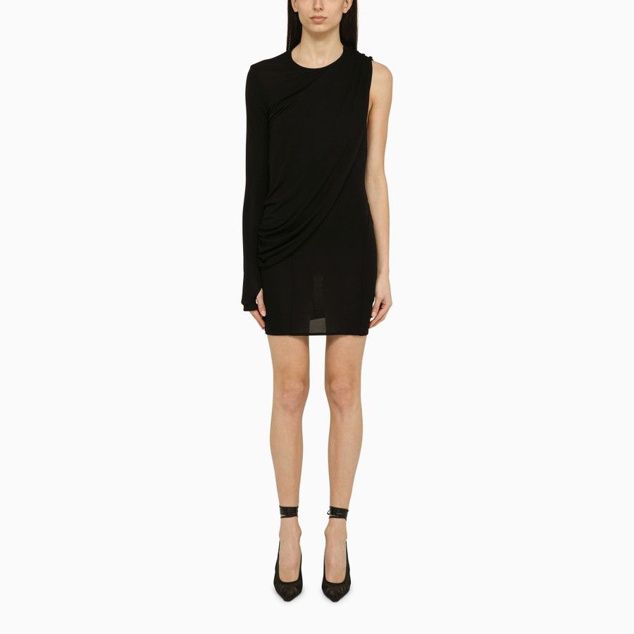 Andreadamo o1d2blof0724 Dress in Black Size M / US 6-8 / IT 42-44 - 1 Thumbnail