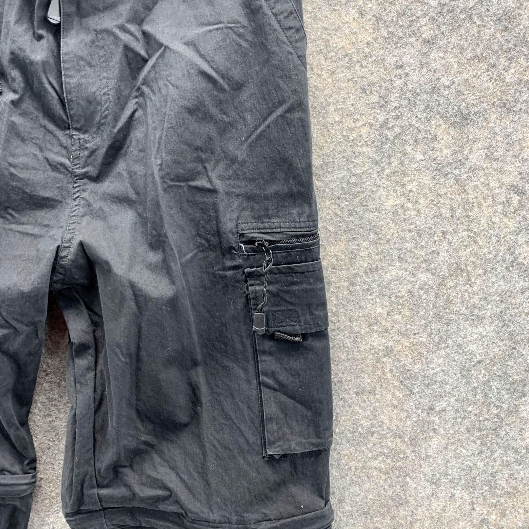 Vintage Columbia Pants Men Large Black Cargo 2 in 1 Shorts Hiking Utility Camp Vintage Cargo Pocket PFG Men’s Regular Size US 33 - 5 Thumbnail
