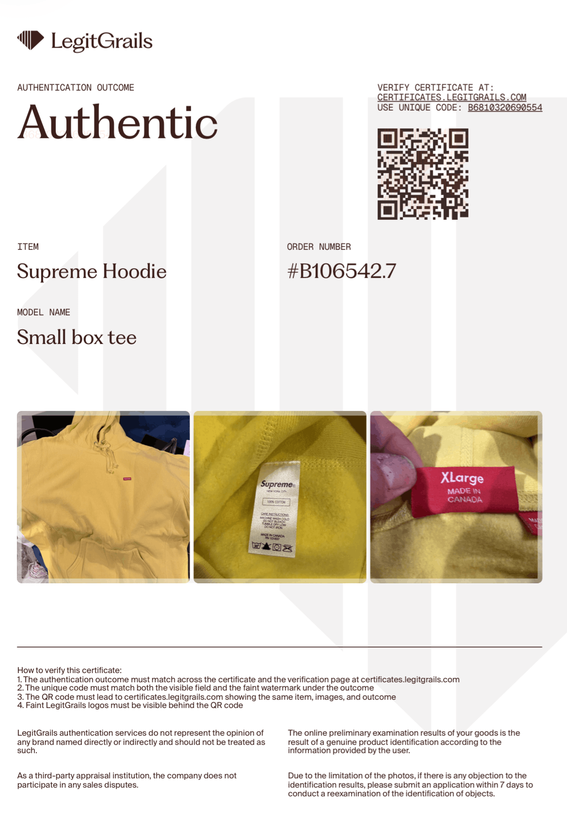 Supreme Supreme hoodie Size US XL / EU 56 / 4 - 7 Thumbnail