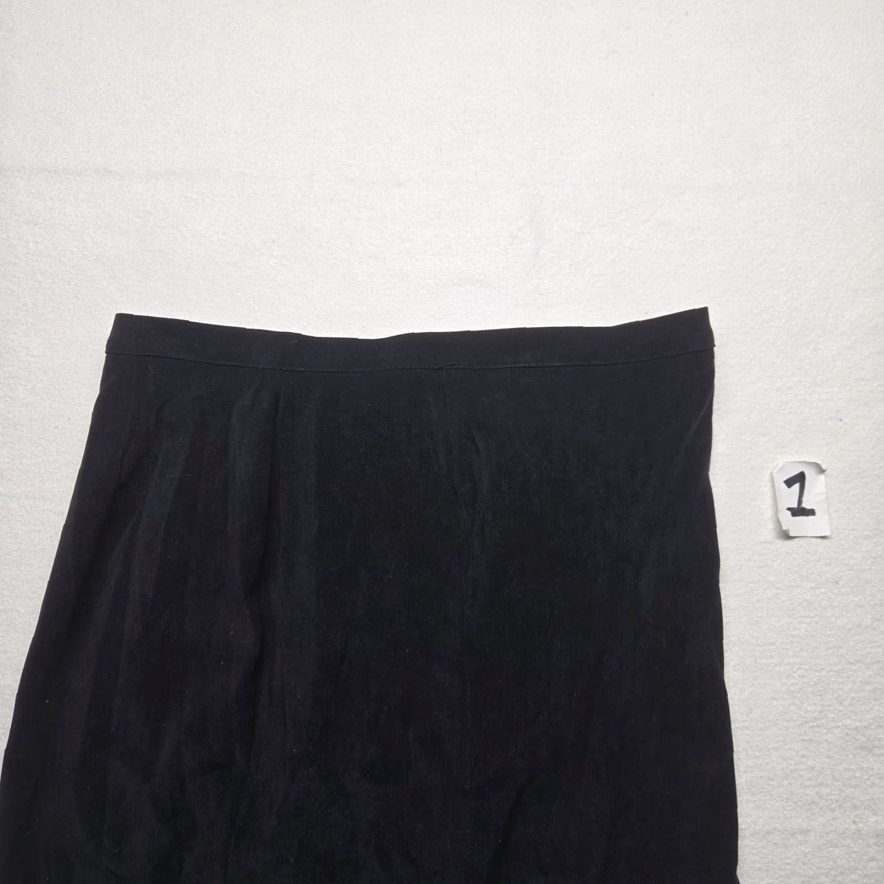 Loft LOFT Skirt Black A-Line 8P Petite Women's Short Career Bohemian Festival Retro Hip Hop Western Dressy Casual Work Skirt Womens Size 30" / US 8 / IT 44 - 2 Thumbnail