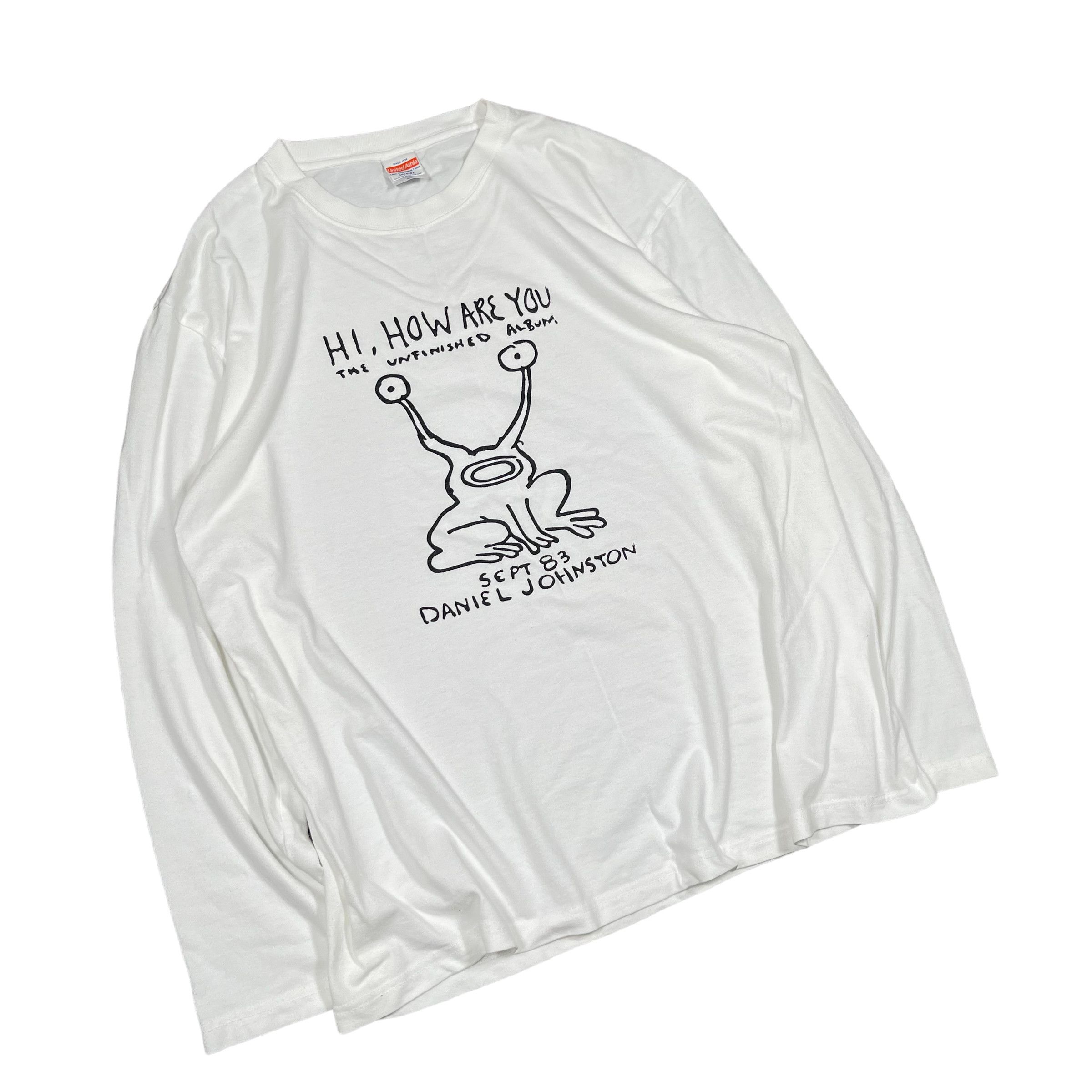 Vintage Unfinished Album How Are You Daniel Johnston Vintage 1983 Size US XL / EU 56 / 4 - 2 Thumbnail