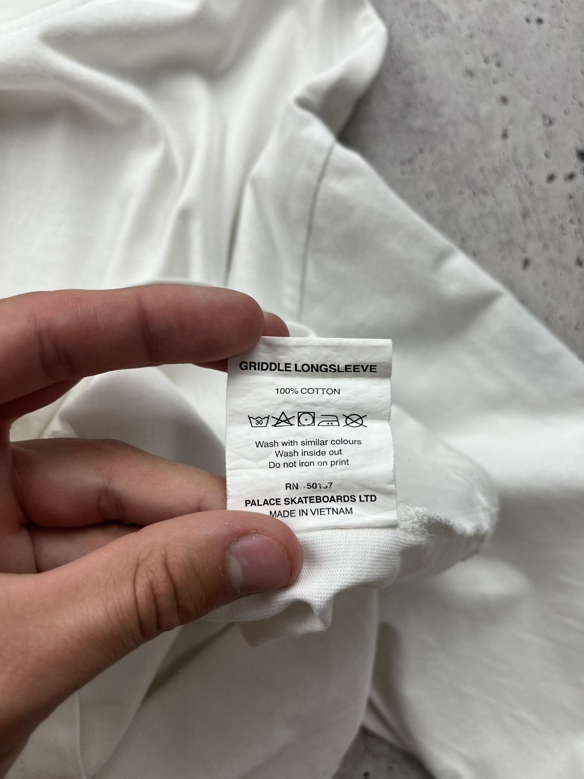 Palace Palace Griddle Longsleeve White Size US XL / EU 56 / 4 - 7 Thumbnail
