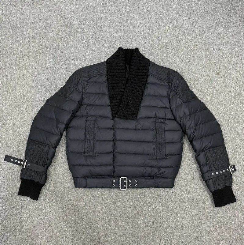 Balmain Balmain Men's Black Padded Down Jacket 0089 Size US M / EU 48-50 / 2 - 1 Thumbnail