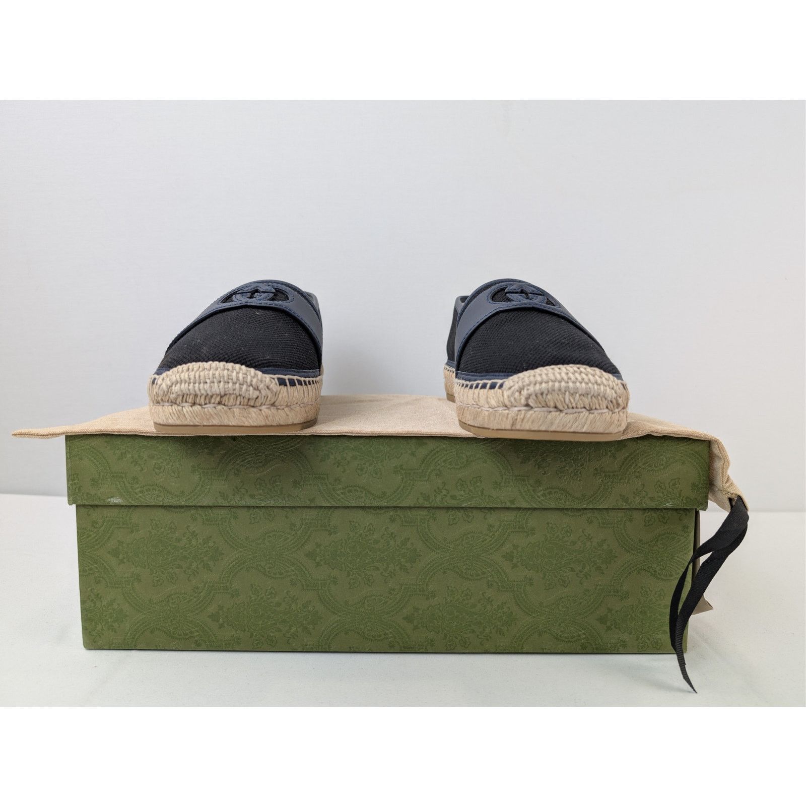 Gucci o1rshd1 espadrilles Shoes Loafers boots in Black/Blue Size US 9 / EU 42 - 18 Thumbnail