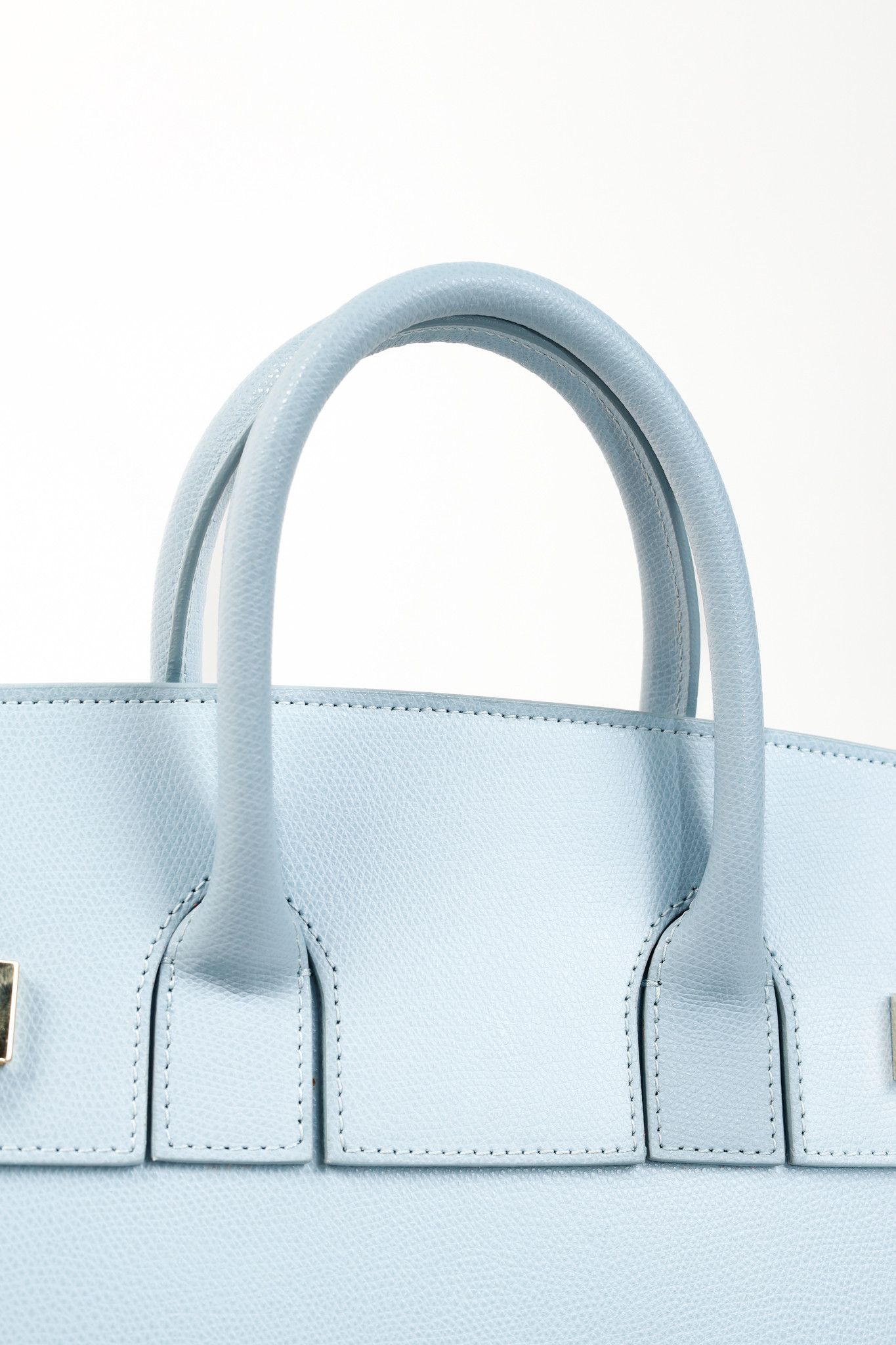Designer Teddy Blake Gigi Pebbled Leather Top Handle Handbag Size ONE SIZE - 6 Thumbnail