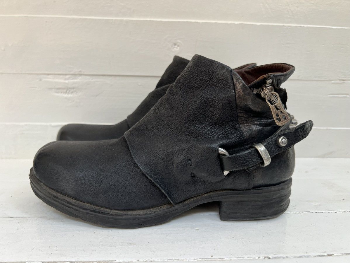 AS 98 Leather Boots Avant Garde KimRii x Guidi design