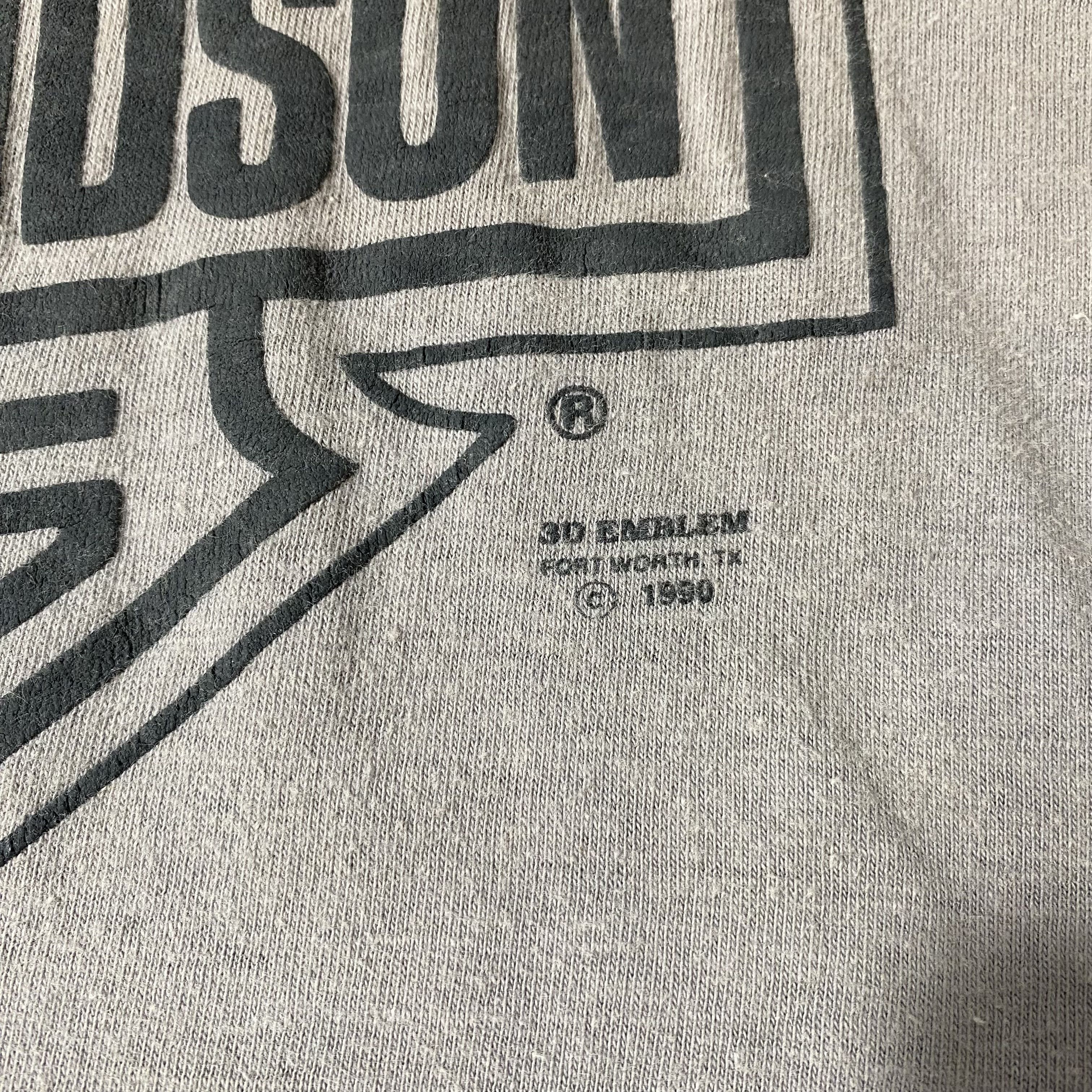 Other Vintage 1990 3D Emblem Harley Davidson PA Faded Logo Tee Size US L / EU 52-54 / 3 - 4 Thumbnail