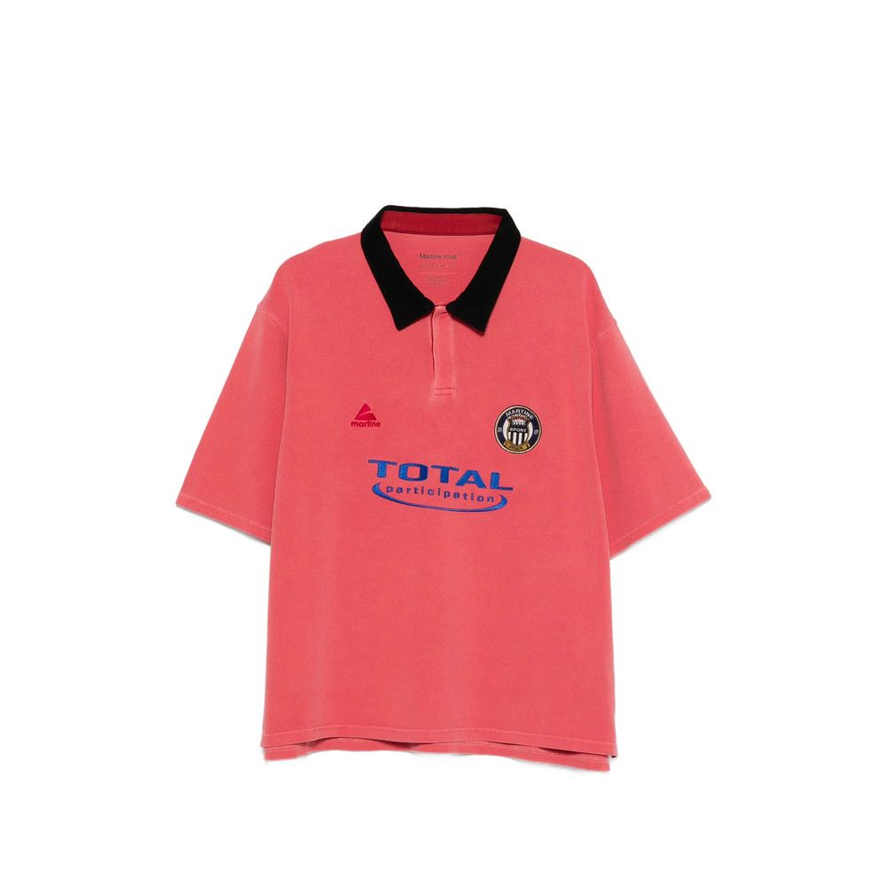 Martine Rose Martine Rose PINK Polo Shirts Size US M / EU 48-50 / 2 - 1 Thumbnail