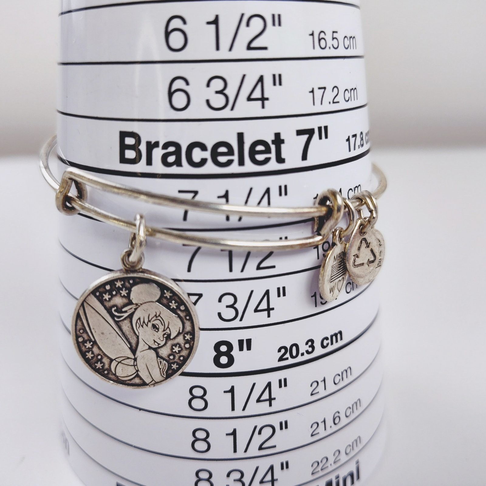 Disney Disney x Alex and Ani Tinker Bell Silver Charm Bracelet Size ONE SIZE - 8 Thumbnail