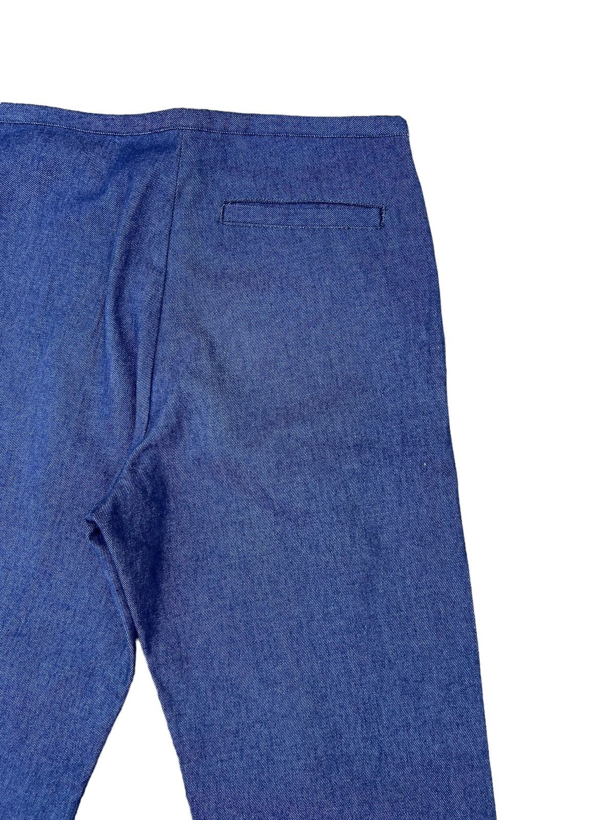 Danton Vintage Danton France Draw String Denim Trouser Pant Size US 29 - 14 Thumbnail