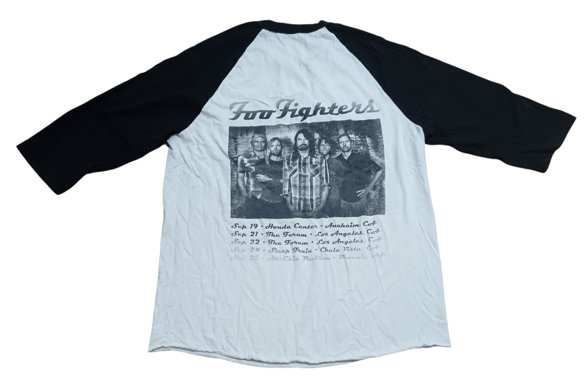 Band Tees × Vintage VINTAGE FOO FIGHTER 3Q TOUR SHIRT Size US L / EU 52-54 / 3 - 2 Thumbnail