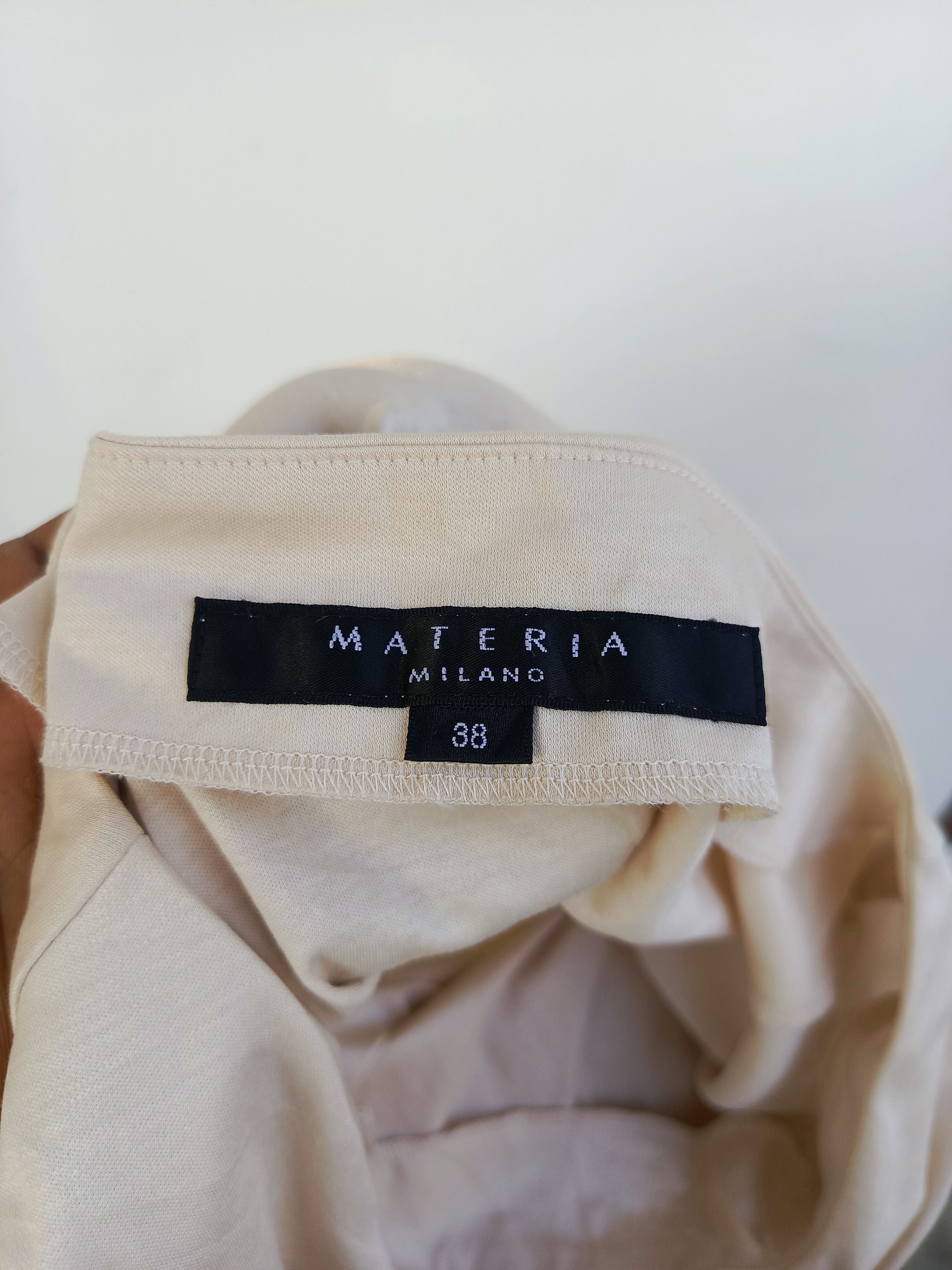 Japanese Brand Materia Milano Draped Top — Minimal Chic — NVMBER17 Size XS / US 0-2 / IT 36-38 - 6 Thumbnail
