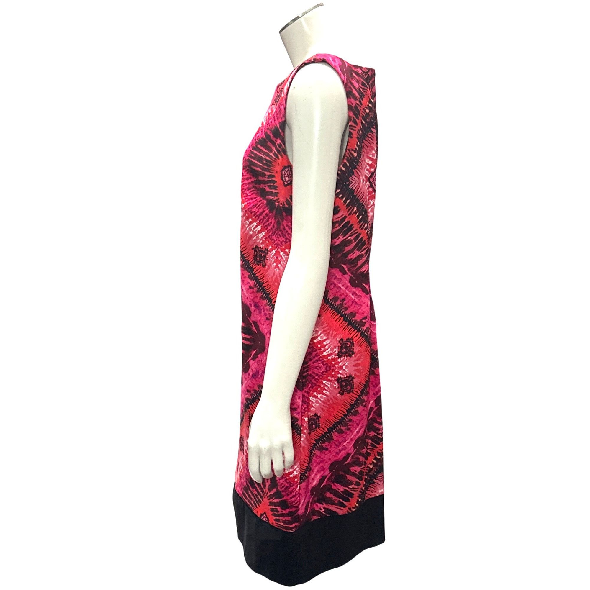 Other AB Studio Bold Pink Diamond Sheath Dress Size 12 Retro Style Size M / US 6-8 / IT 42-44 - 3 Thumbnail