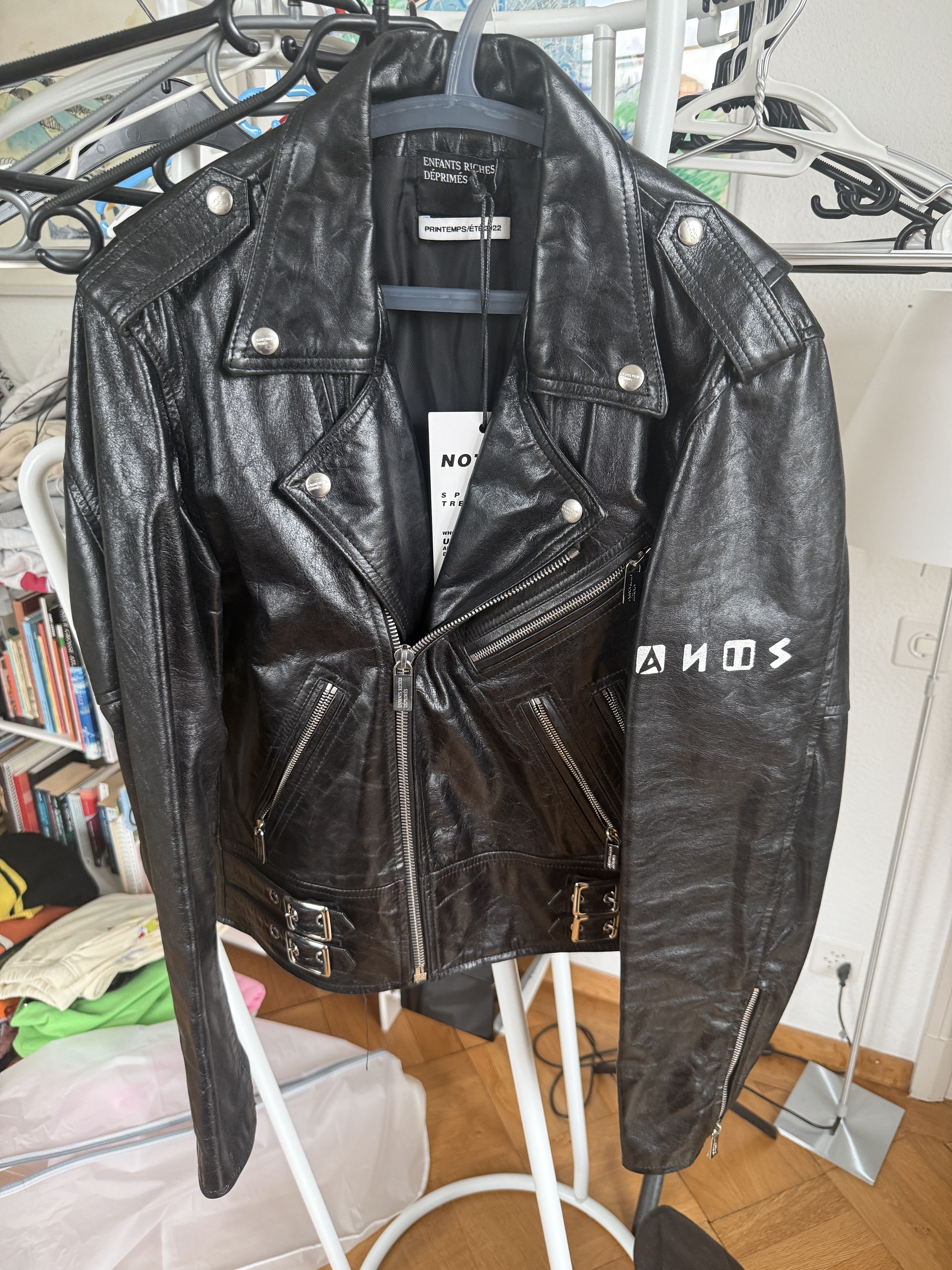Enfants Riches Deprimes ERD “Goth Couple” Leather Moto Jacket Size US M / EU 48-50 / 2 - 2 Thumbnail