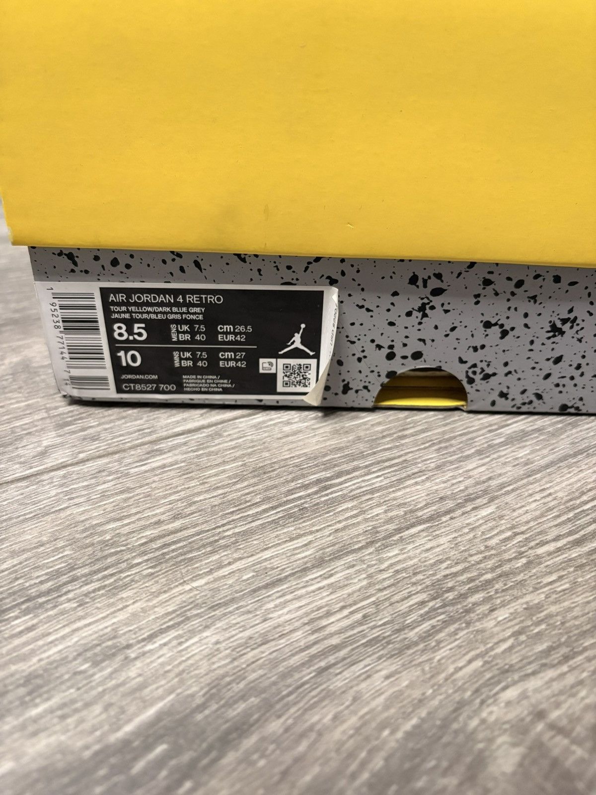 Jordan Brand Jordan 4 Lightning Size US 8.5 / EU 41-42 - 7 Thumbnail
