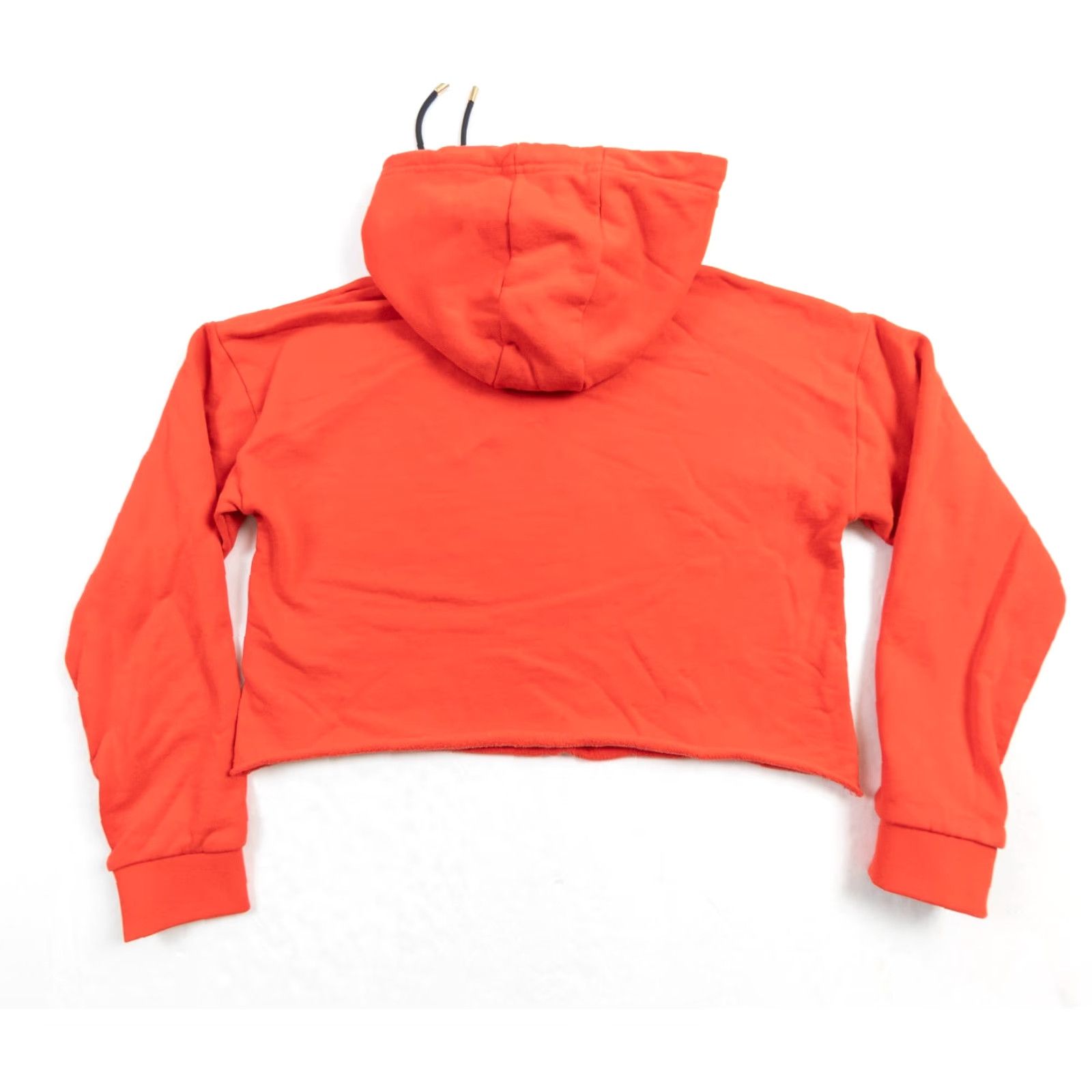 P.E Nation P.E Nation Women's Cropped Hoodie Small Red Fleece Pullover Casual Long Sleeve Hooded Size S / US 4 / IT 40 - 4 Thumbnail