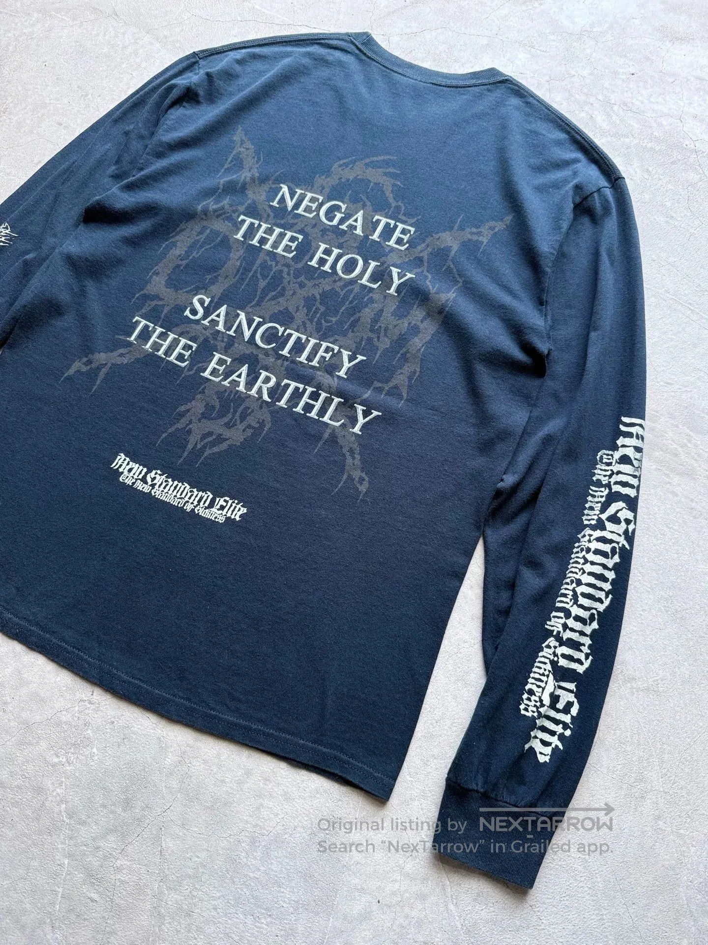 Vintage Vintage 00s Abhorrent Castigation Band Tee. Size US L / EU 52-54 / 3 - 7 Thumbnail