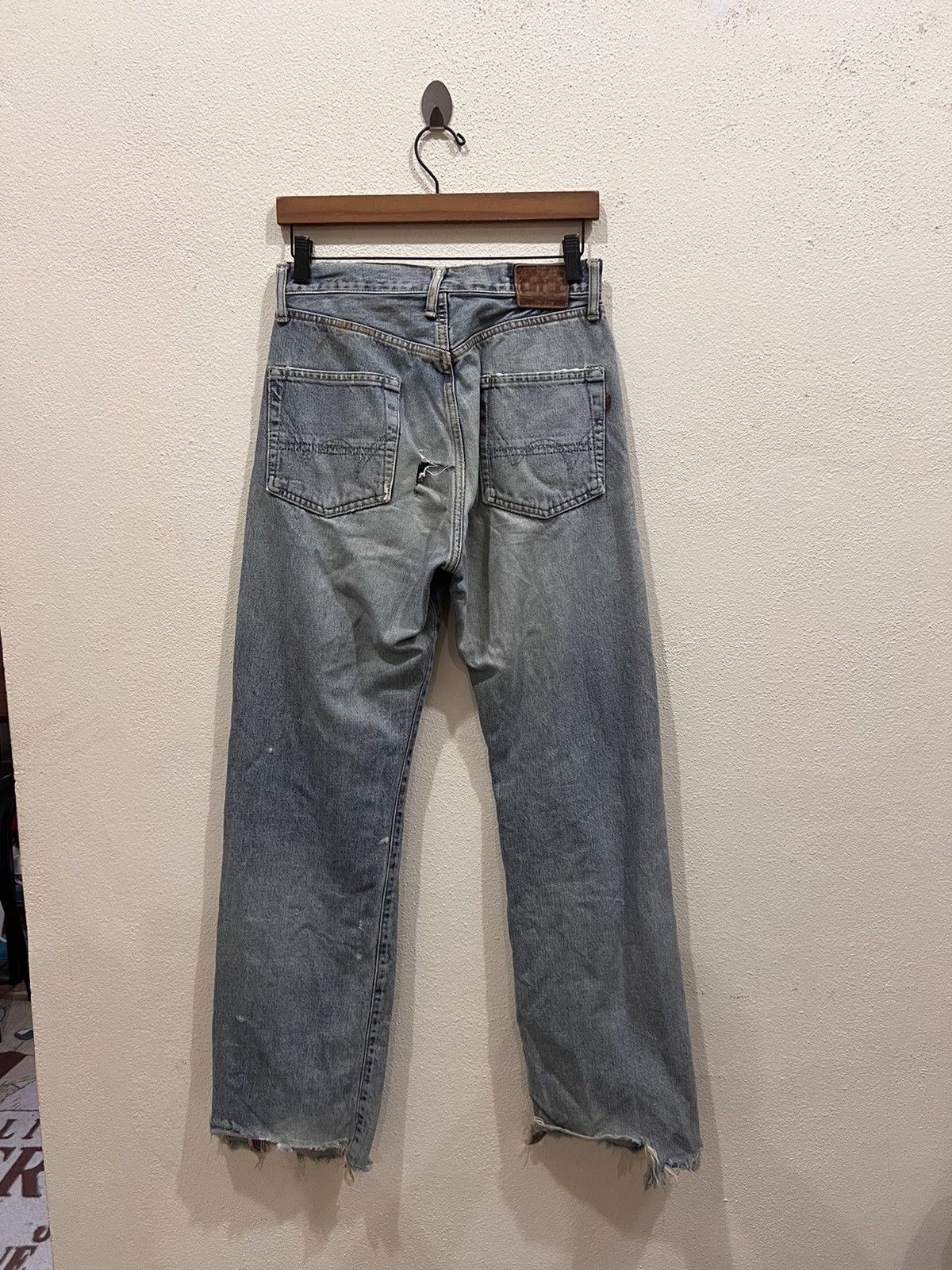 Vintage Vintage Edwin Distressed Selvedge Denim Pant Size US 28 / EU 44 - 7 Thumbnail