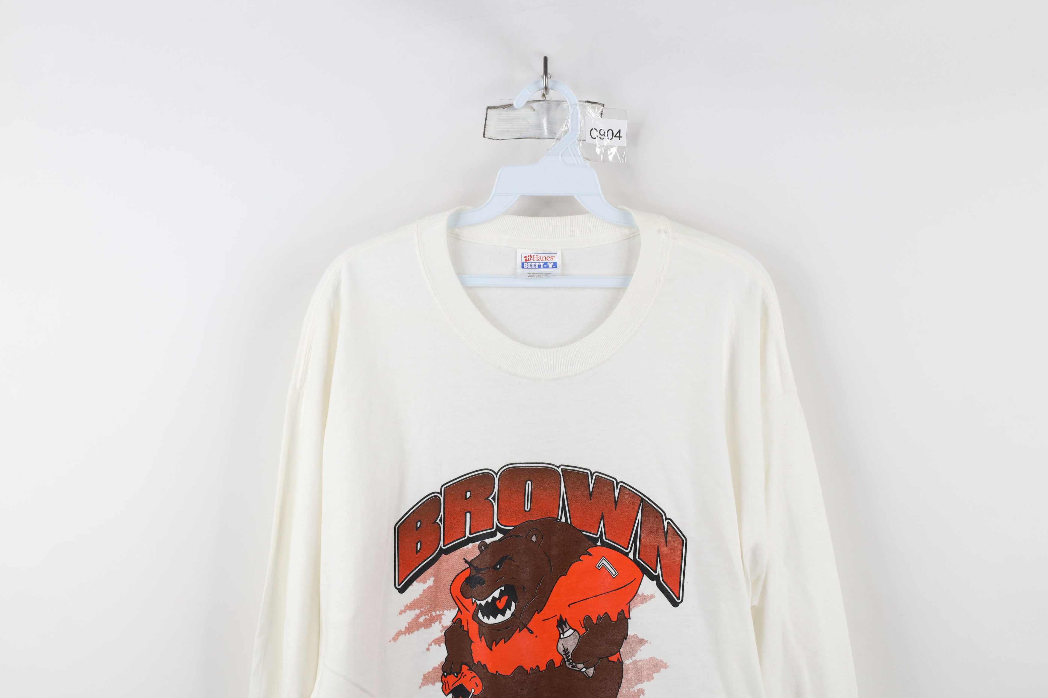 Vintage Vintage Y2K 2003 University Football Long Sleeve T-Shirt Size US L / EU 52-54 / 3 - 2 Thumbnail