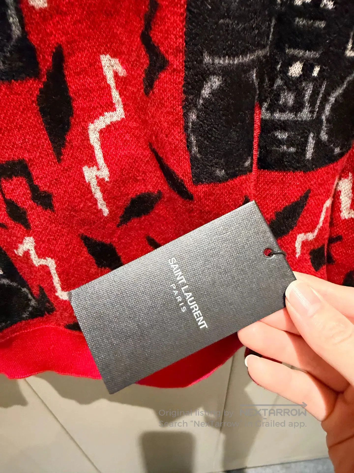 Saint Laurent Paris Saint Laurent Women's Hooded Sweater. Size XS / US 0-2 / IT 36-38 - 4 Thumbnail