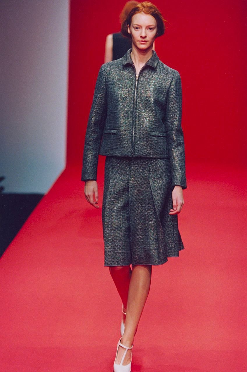 Miu Miu Miu Miu F/W1998 Tweed Jacket Size M / US 6-8 / IT 42-44 - 3 Thumbnail