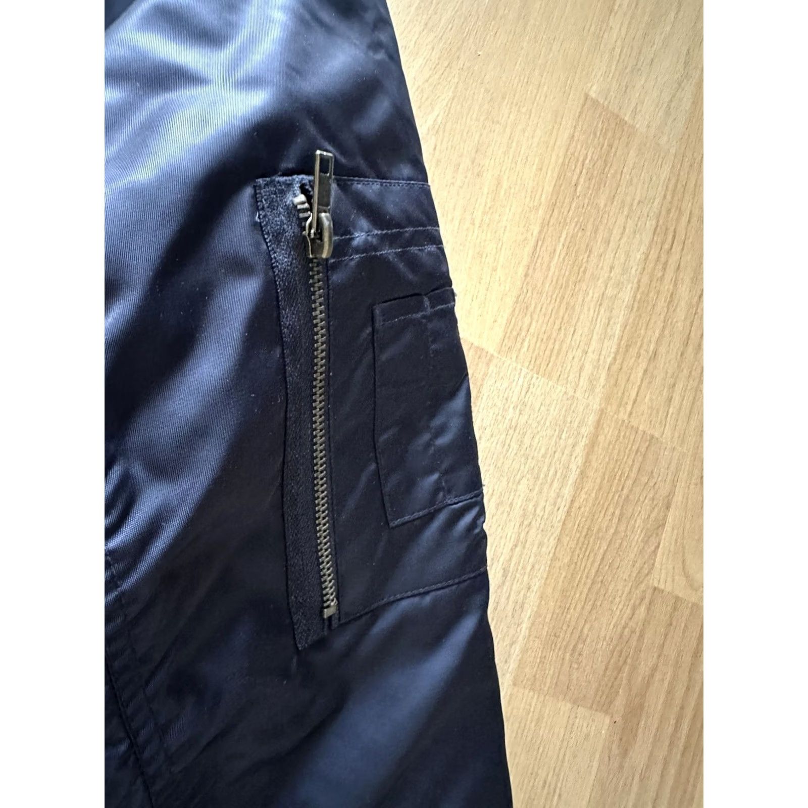 Avirex VINTAGE AVIREX Reversible Bomber Jacket Camo Black Flight Jacket Size Medium Y2K Size US M / EU 48-50 / 2 - 4 Thumbnail