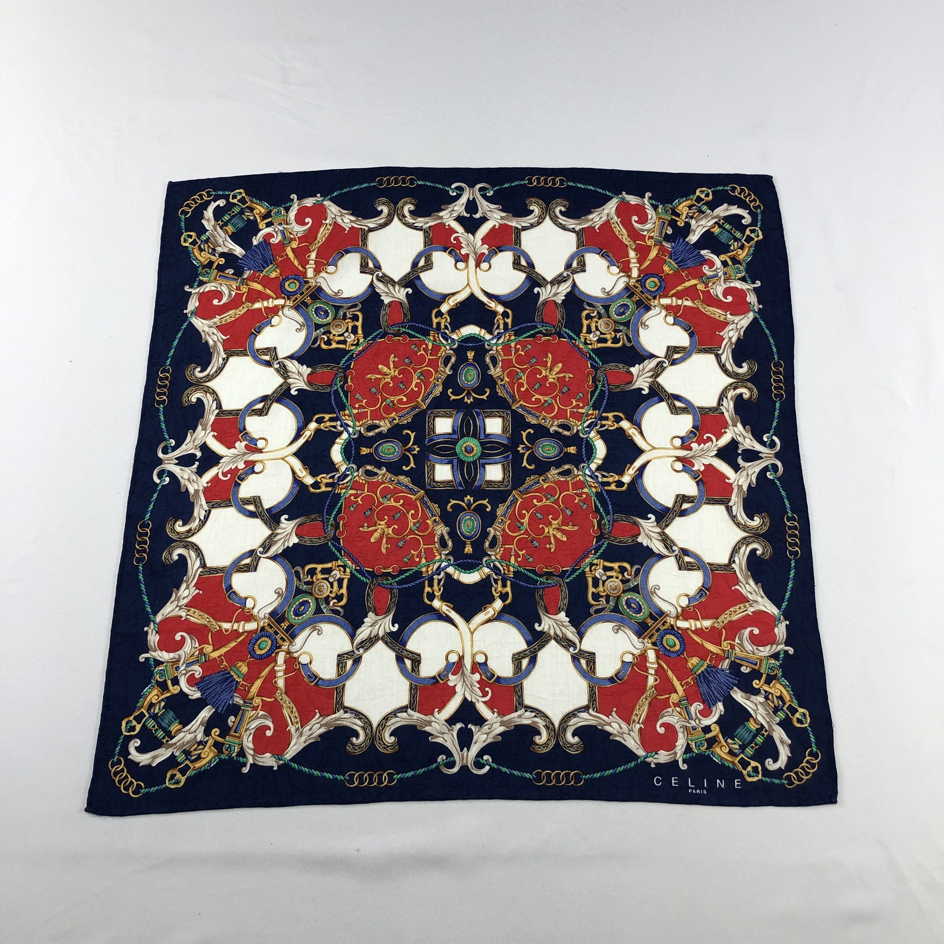 Celine Handkerchief Neckerchief Bandana H2870