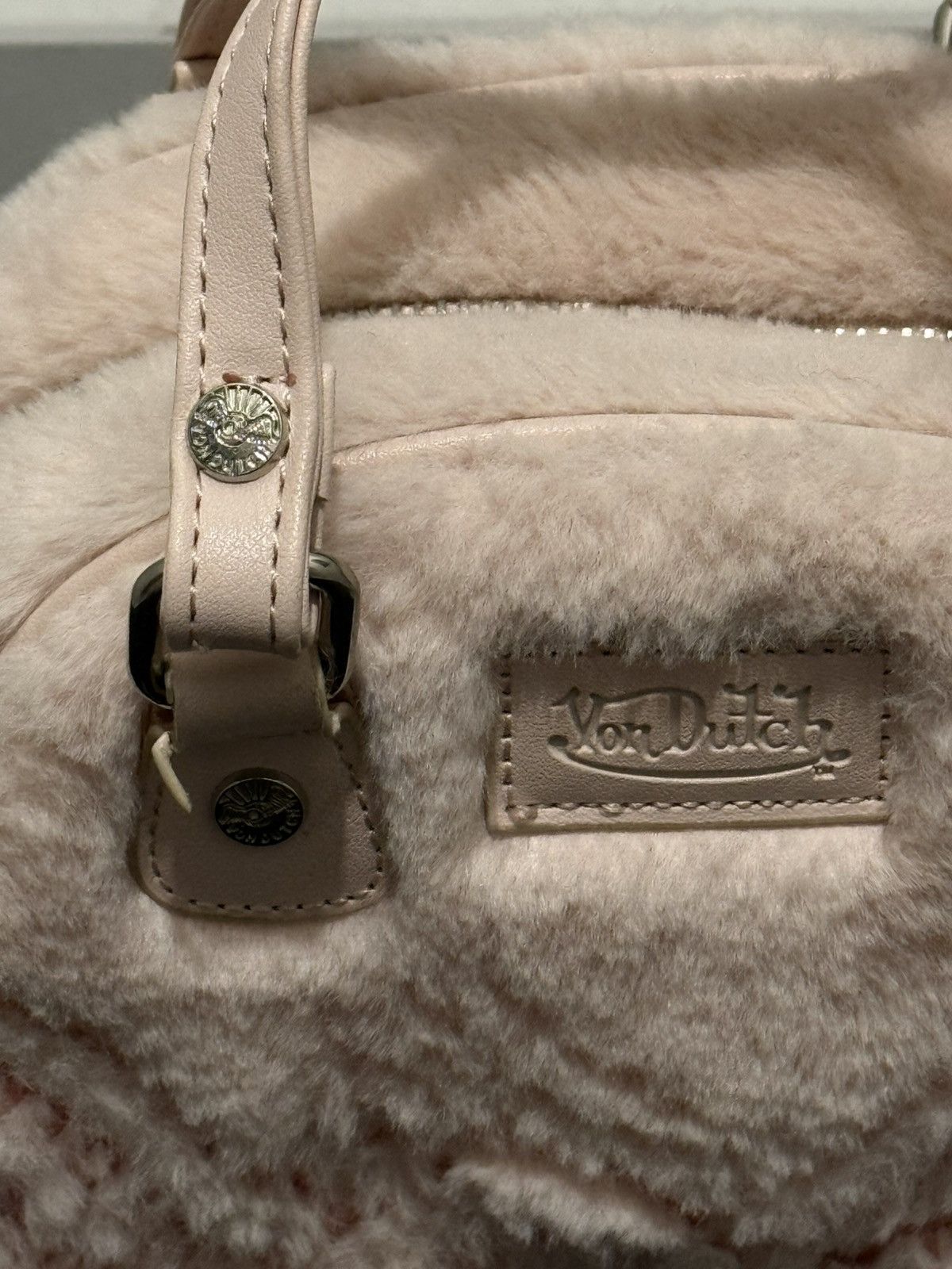 Von Dutch VON DUTCH LIGHT PINK FUR BOWLING BAG Size ONE SIZE - 5 Thumbnail