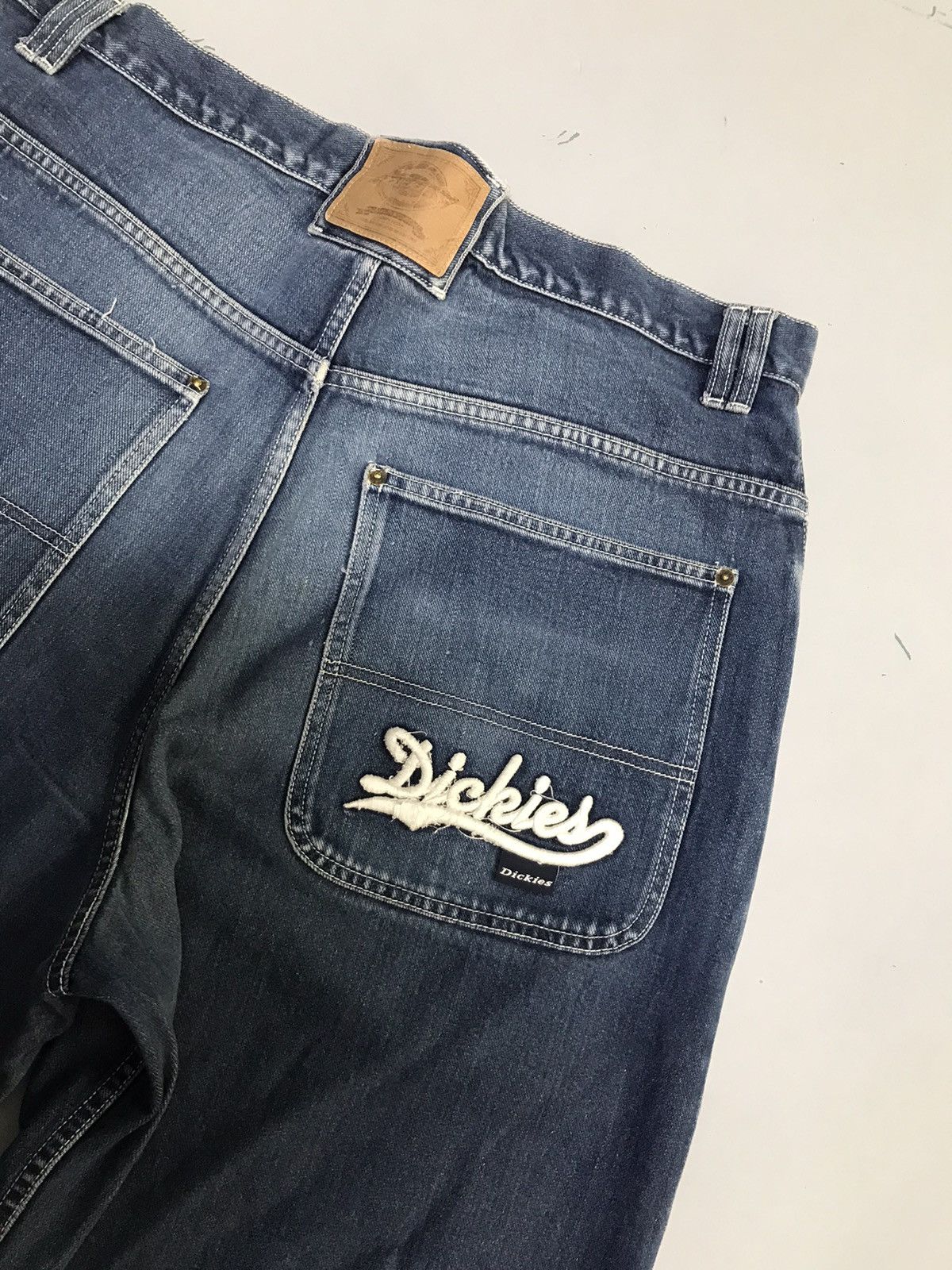 Dickies Vintage dickies big daddy damaged denim Size US 38 / EU 54 - 13 Thumbnail