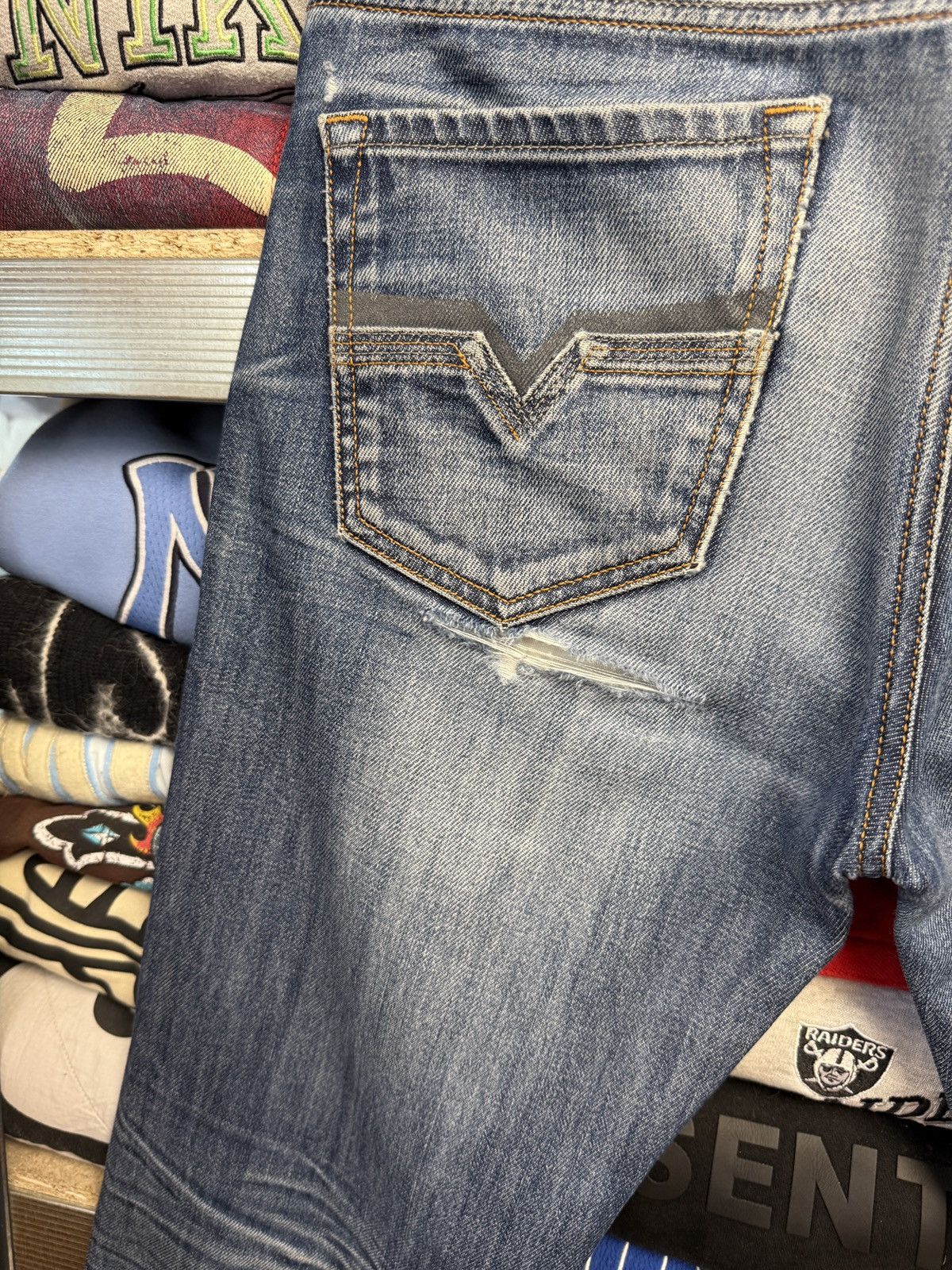 Diesel Vintage Diesel Avant Garde Jeans Denim Pants Size US 30 / EU 46 - 11 Thumbnail
