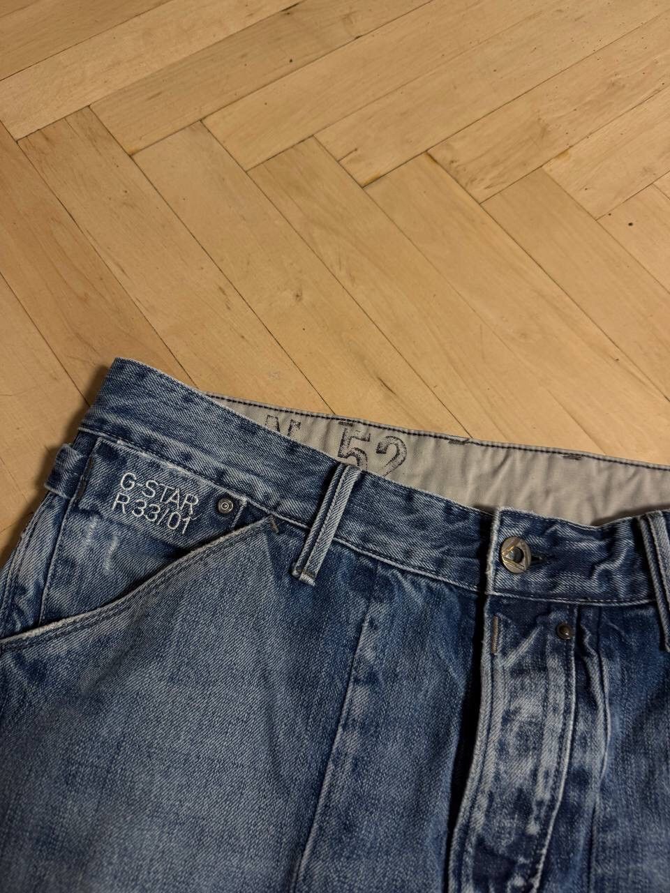 G-Star Vintage G-star Denim Cargo Y2K Avant Garde Jeans Size US 32 / EU 48 - 7 Thumbnail