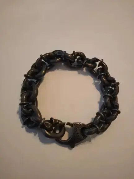 Japanese Brand Vintage Stainless Steel Link Chain Bracelet For Men Size ONE SIZE - 2 Thumbnail
