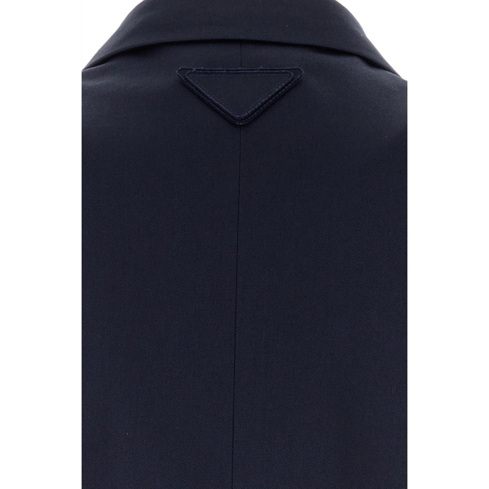 Prada PRADA Navy Blue Cotton Blazer New & Authentic (Men's size:L; Size US L / EU 52-54 / 3 - 3 Thumbnail