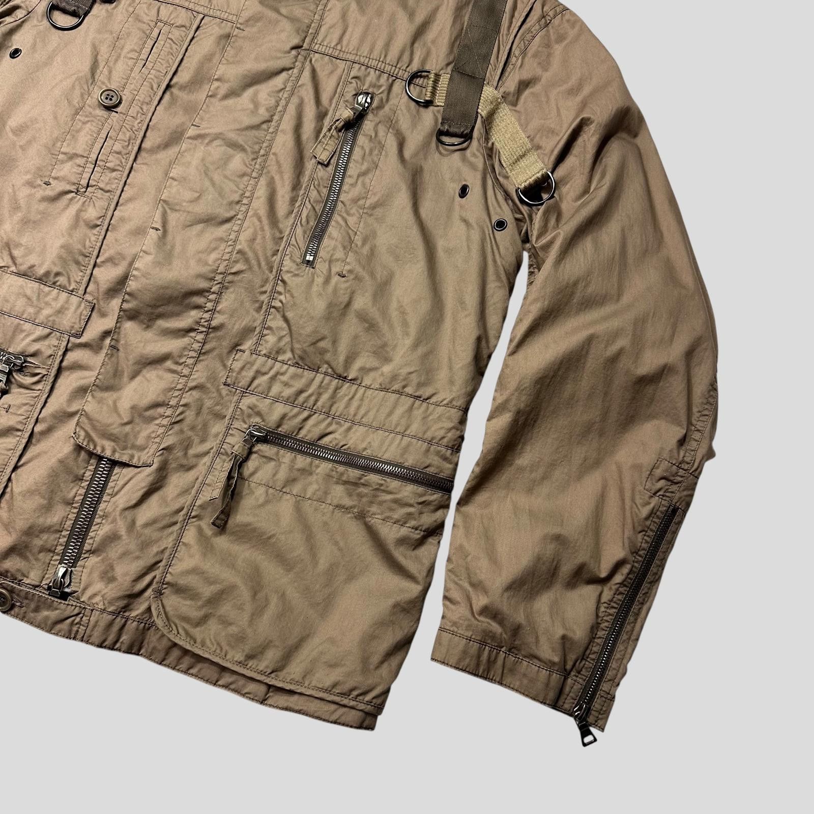 Prada Prada Sport 2003 Cotton Bondage Cargo Field Jacket IT50 M/L Size US L / EU 52-54 / 3 - 8 Thumbnail