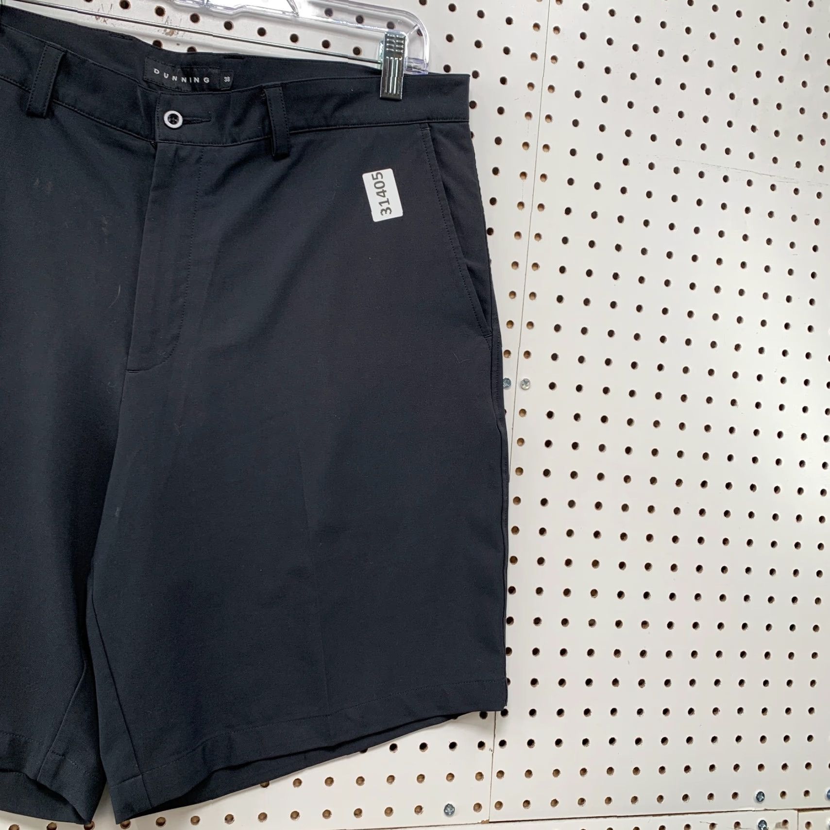 Vintage Dunning Golf Chino Shorts Mens 38x9 Black Casual Shirt Size US 38 / EU 54 - 4 Thumbnail
