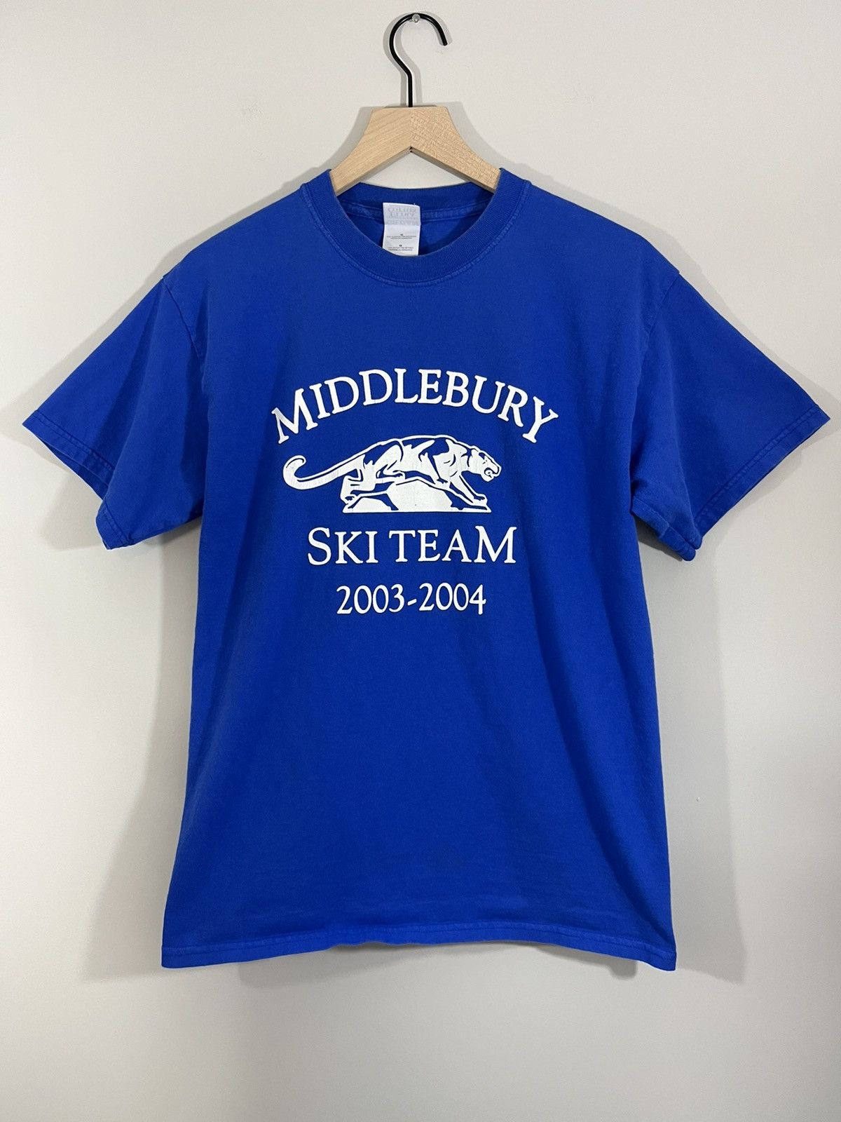 Vintage Ski Team Faded Y2K 2000s Tee Size US M / EU 48-50 / 2 - 1 Thumbnail