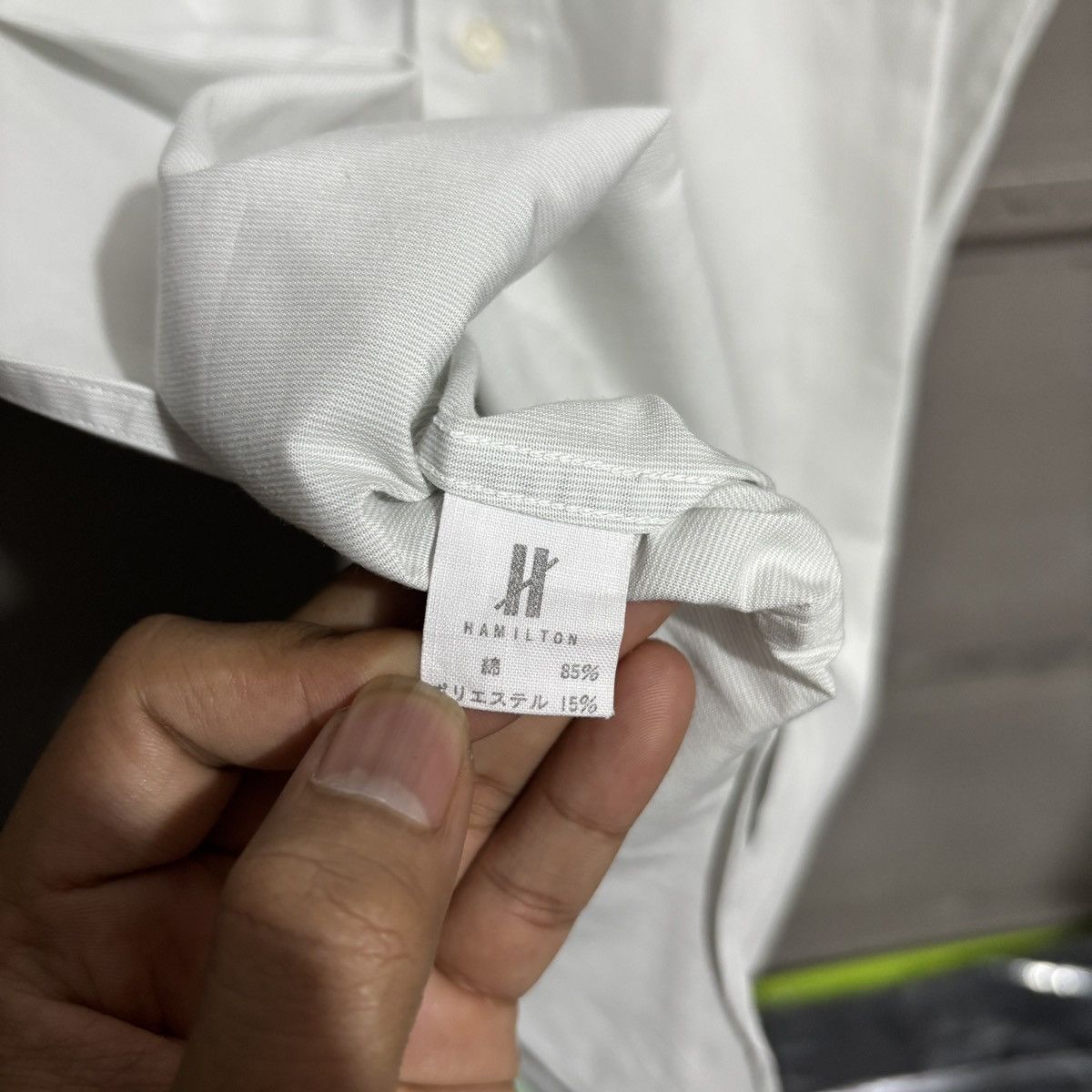 Issey Miyake Vtg Issey Miyake x Hamilton Shirt Size US XL / EU 56 / 4 - 7 Thumbnail