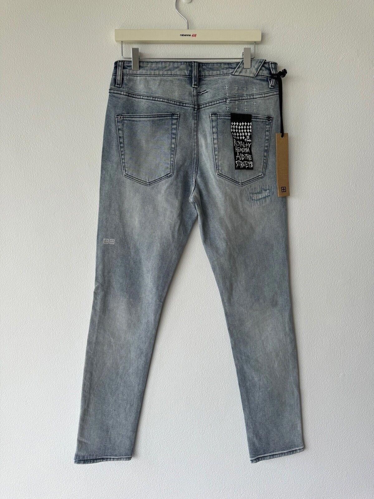 Ksubi Ksubi mens denim jean jeans chitch 32 blue philly dollar Size US 32 / EU 48 - 5 Thumbnail