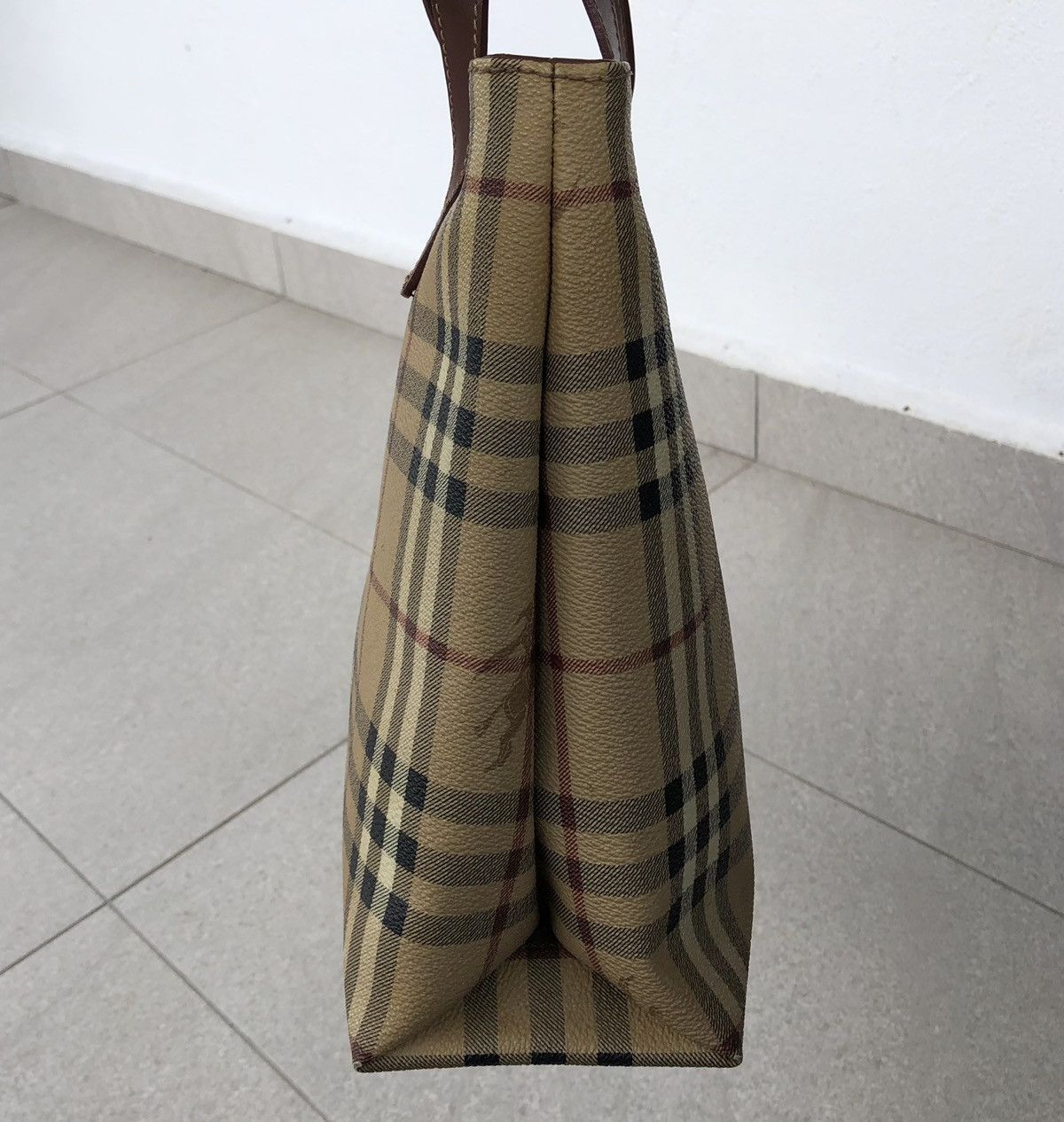 Burberry Burberry London Novacheck Shadow Horse Tote Handbag Size ONE SIZE - 12 Thumbnail