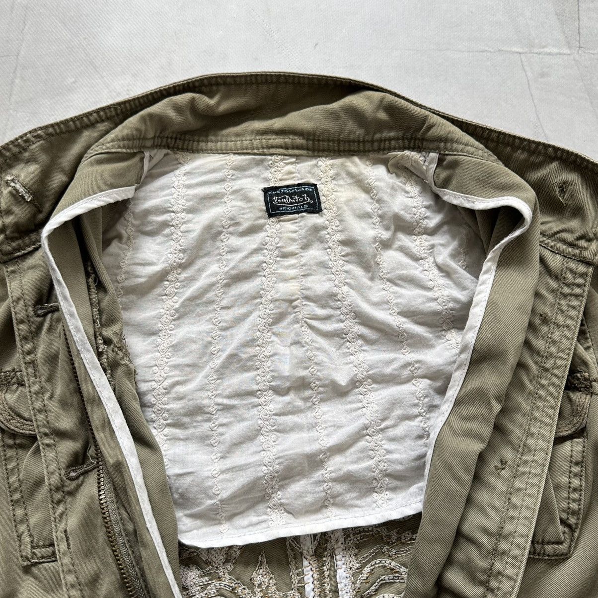 Von Dutch 00s Von Dutch Military Multipocket Utility Jacket Ed Hardy Size M / US 6-8 / IT 42-44 - 13 Thumbnail