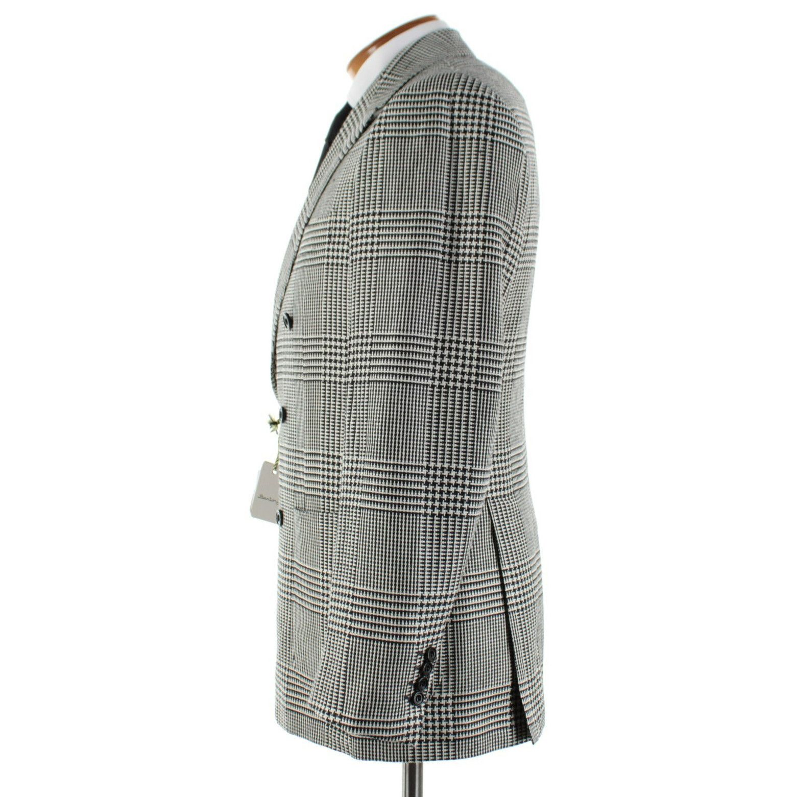 SARTORIO Sartorio Sport Coat Size 40 Regular US in Black Size 40R - 4 Thumbnail