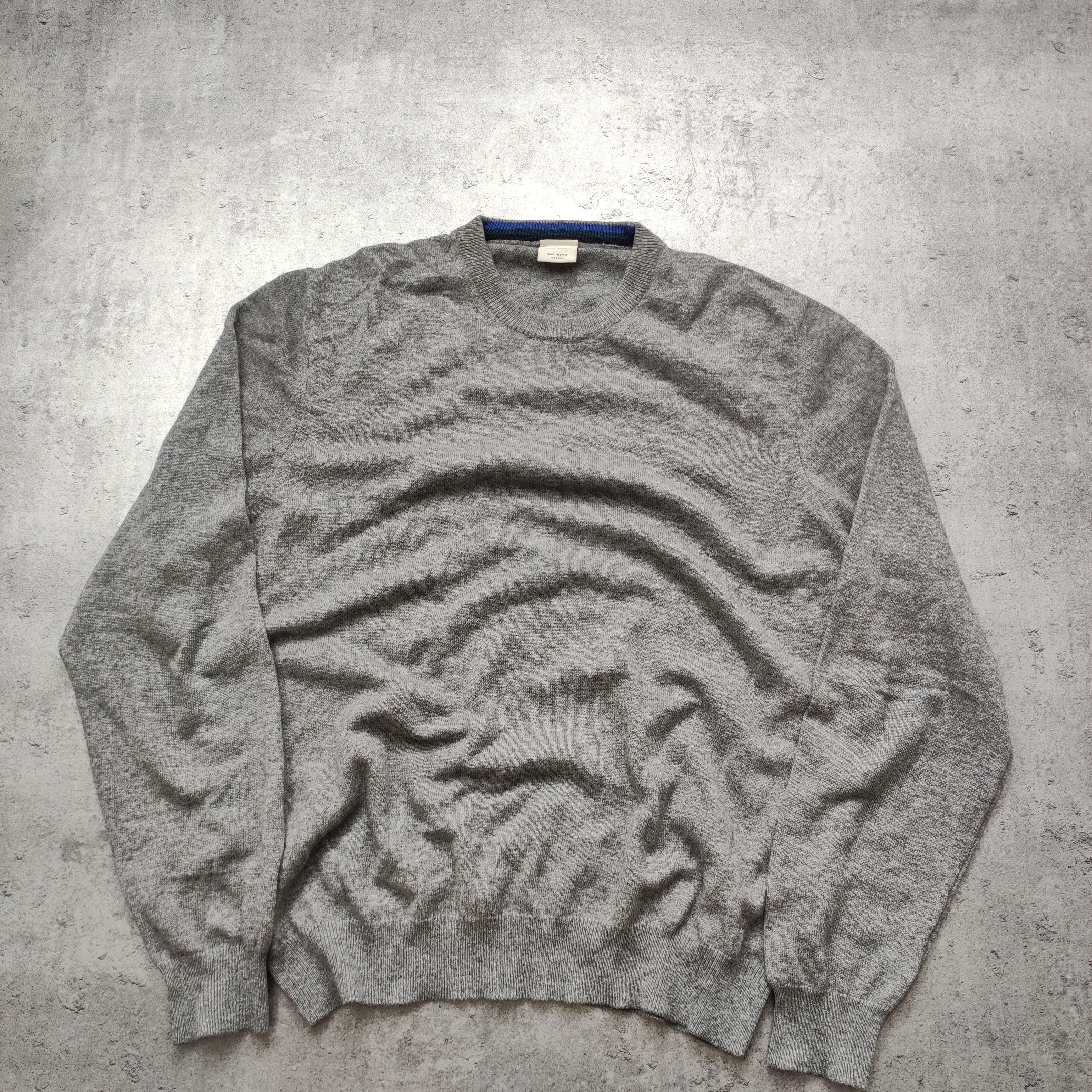 Paul Smith Paul Smith Classic Gray 100% Cashmeree Wool Sweater Size US XL / EU 56 / 4 - 2 Thumbnail