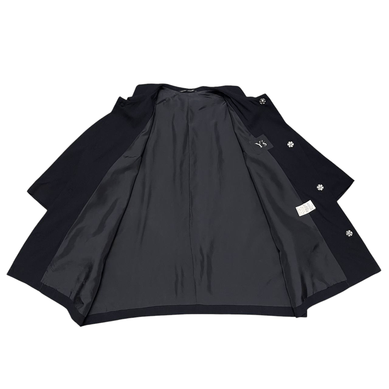 Yohji Yamamoto Yohji Yamanoto Laine Wool Jacket Short Sleeve Size US L / EU 52-54 / 3 - 6 Thumbnail