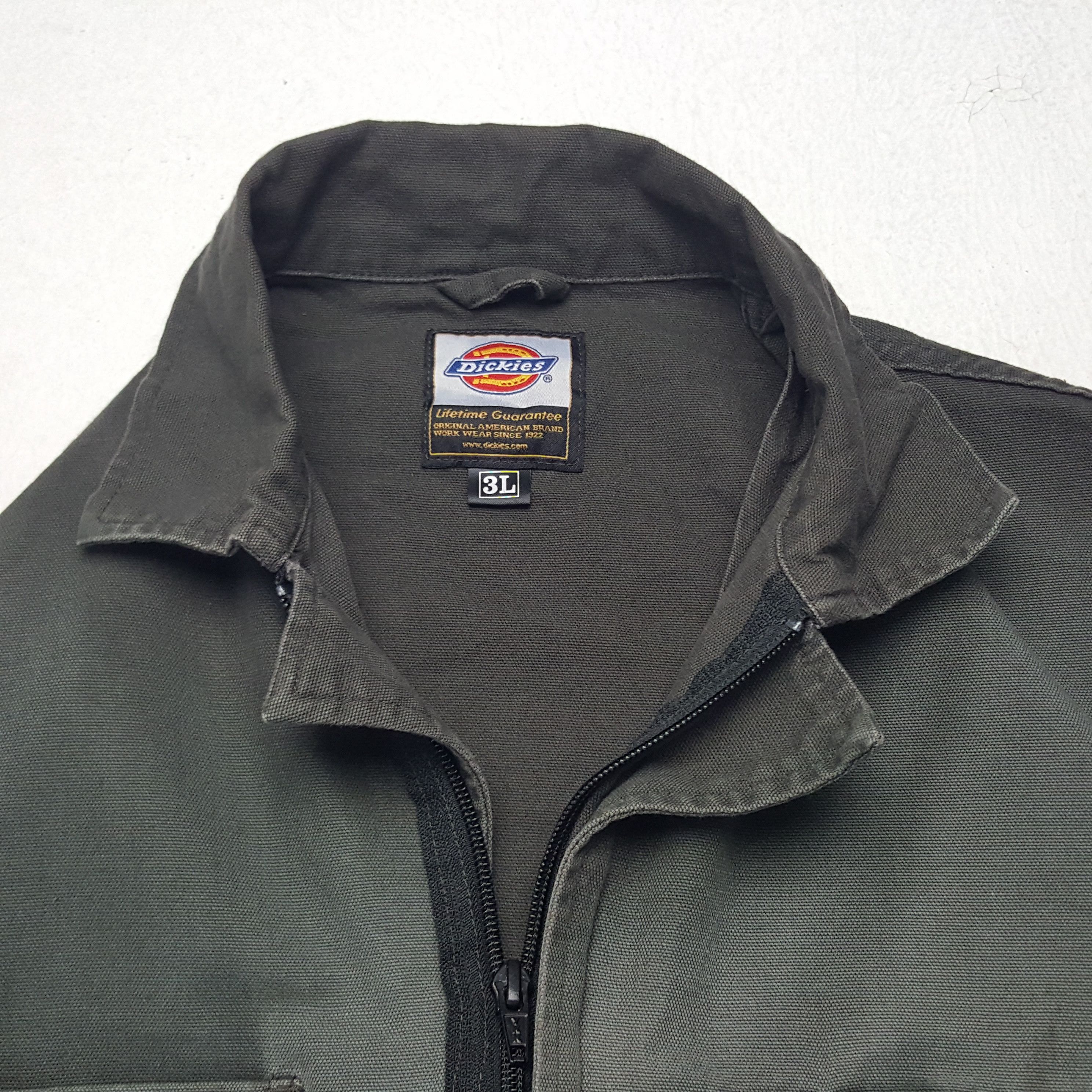 Dickies × Stussy × Vintage Vintage Dickies X Stussy American Custom Art Coverall Jacket Size US L / EU 52-54 / 3 - 9 Thumbnail