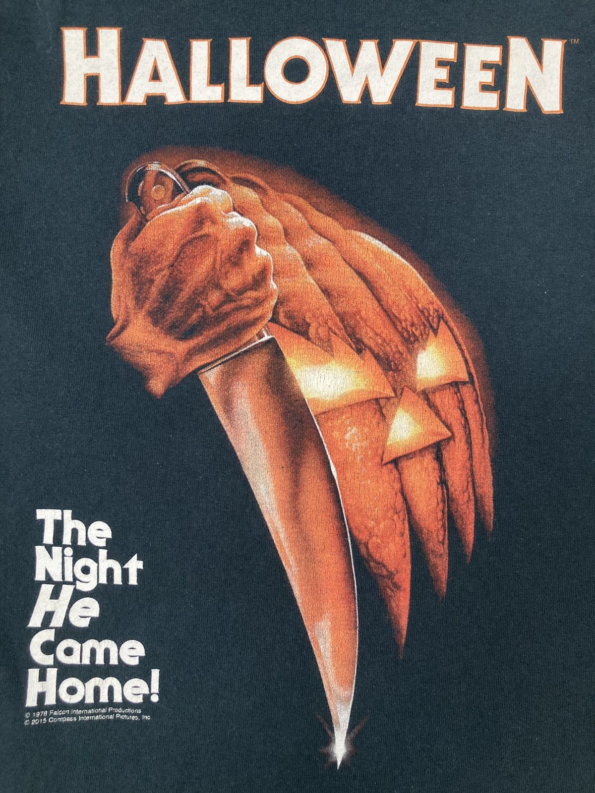 Gildan × Vintage HALLOWEEN MOVIE T SHIRT MICHAEL MYERS THE NIGHT HE CAME HOME Size US S / EU 44-46 / 1 - 4 Thumbnail