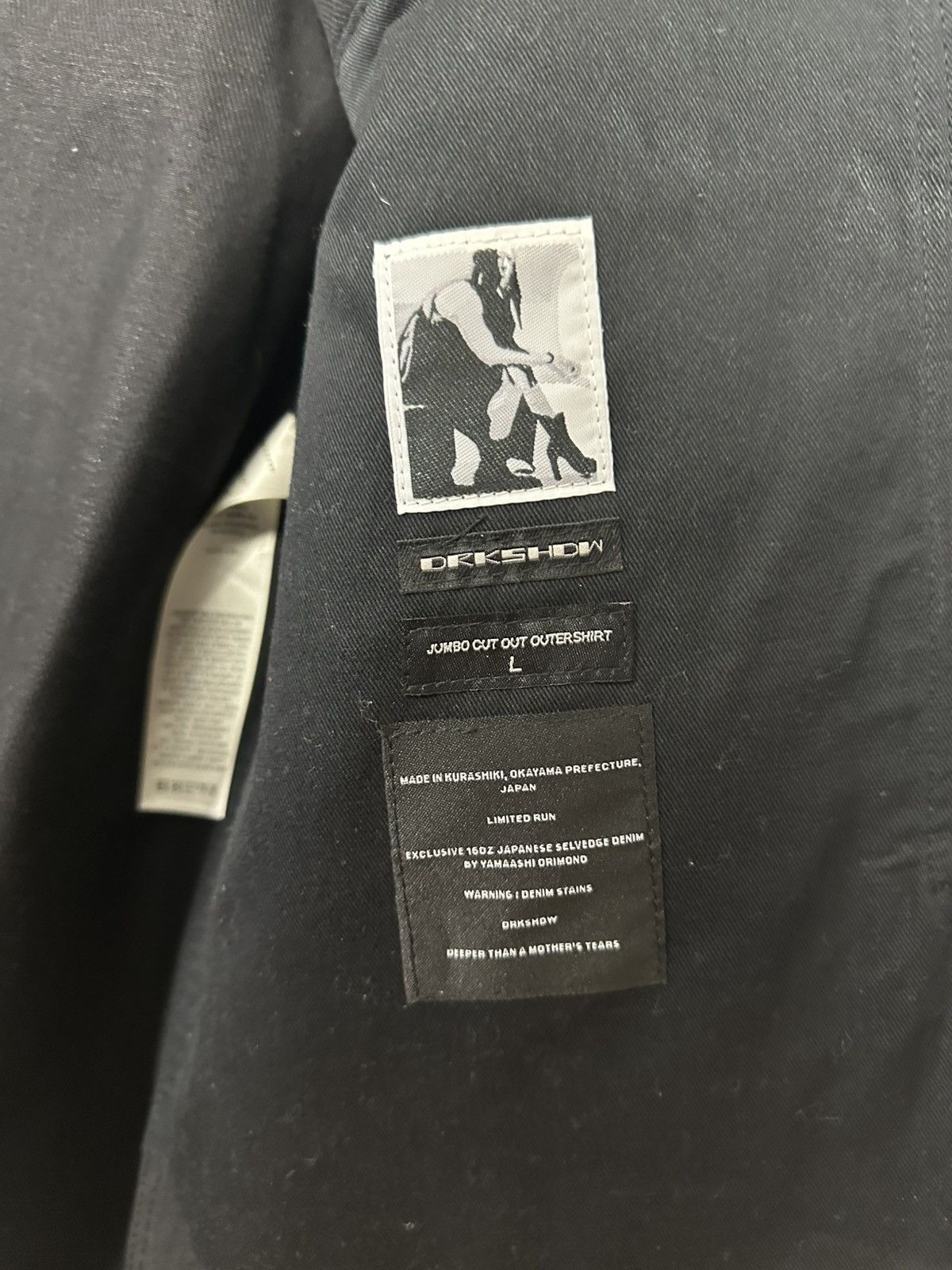 Rick Owens Made in Japan Jumbo Cutout Outershirt Size US L / EU 52-54 / 3 - 10 Thumbnail