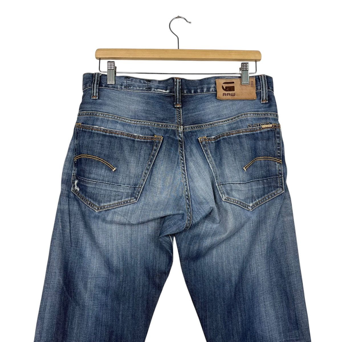 G-Star Vintage G Star Raw Denim Jeans Size US 32 / EU 48 - 9 Thumbnail