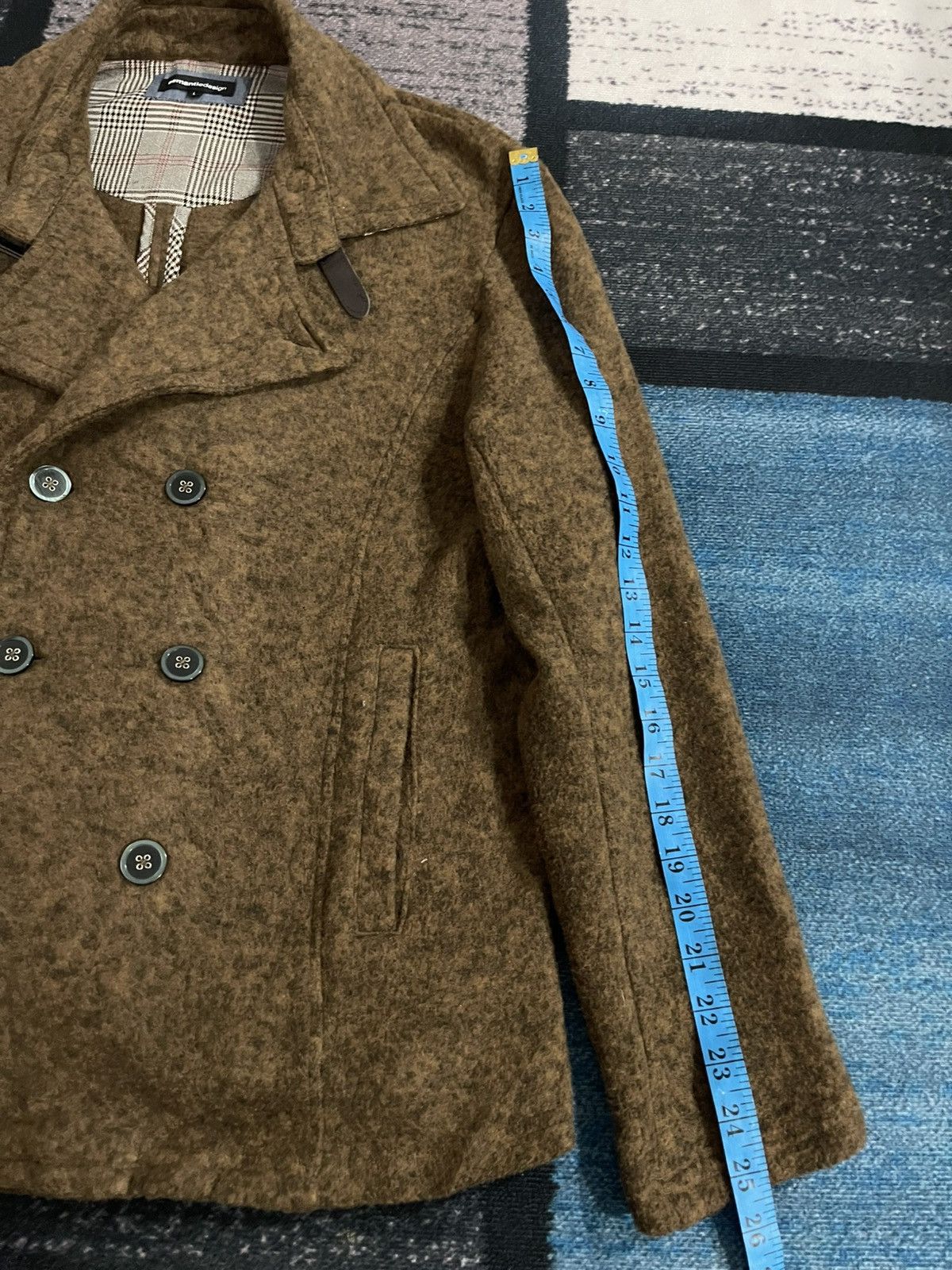 Japanese Brand × semanticdesign Semantic Design Double Breasted Jacket Size US L / EU 52-54 / 3 - 17 Thumbnail
