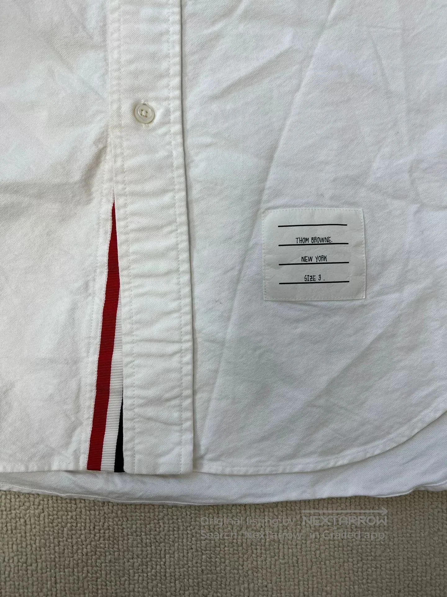 Thom Browne Thom Browne Striped Button. Size US M / EU 48-50 / 2 - 3 Thumbnail