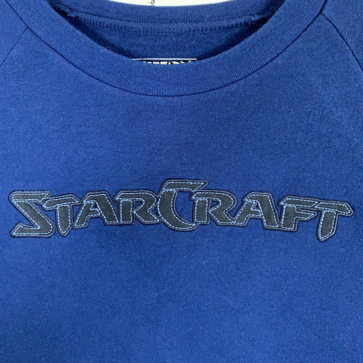 Designer × Vintage Vintage Blizzard Star Craft Sweatshirt Large Size US L / EU 52-54 / 3 - 3 Thumbnail